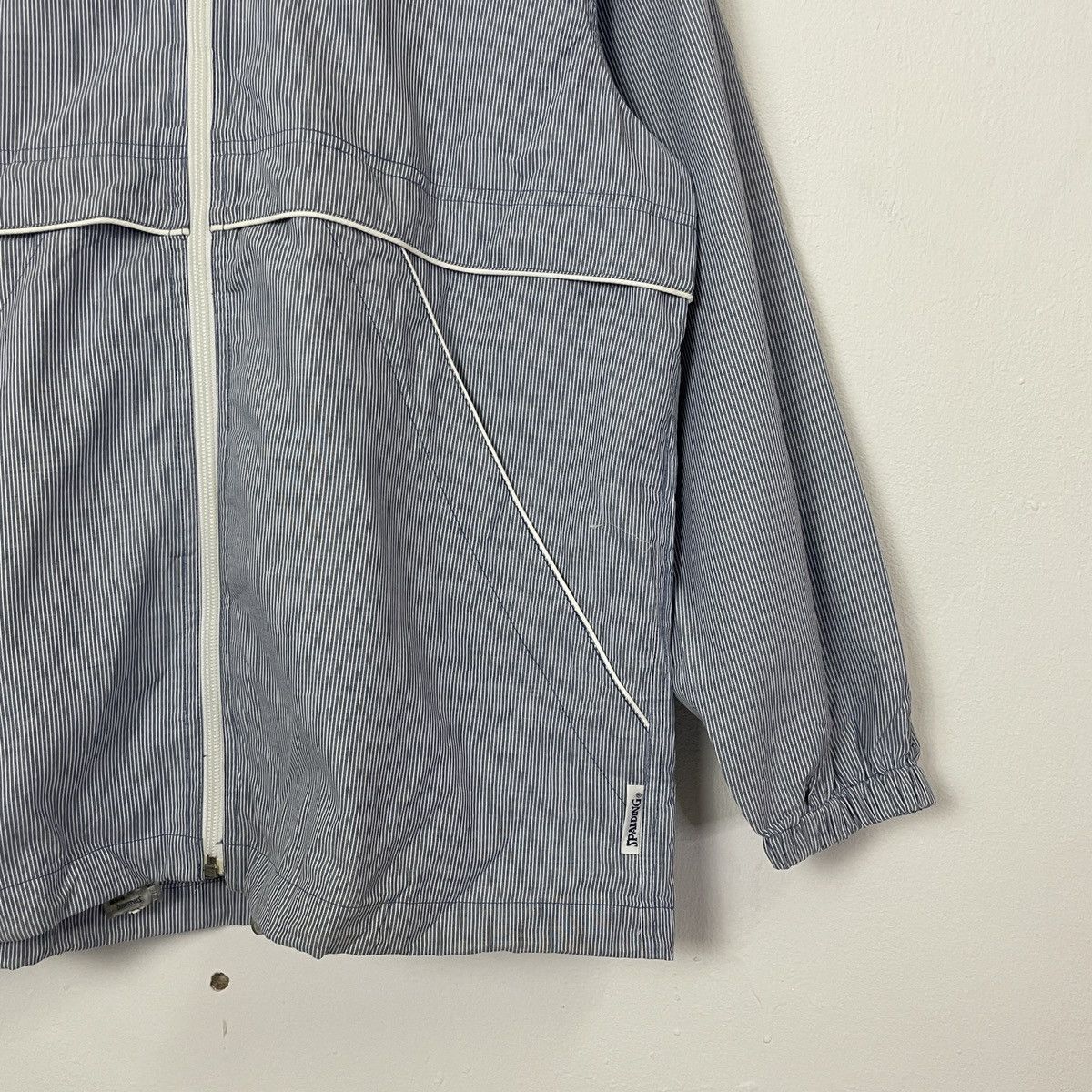 Spalding Vintage Spalding Hickory Stripe Hoodies Jacket Size US M / EU 48-50 / 2 - 3 Thumbnail