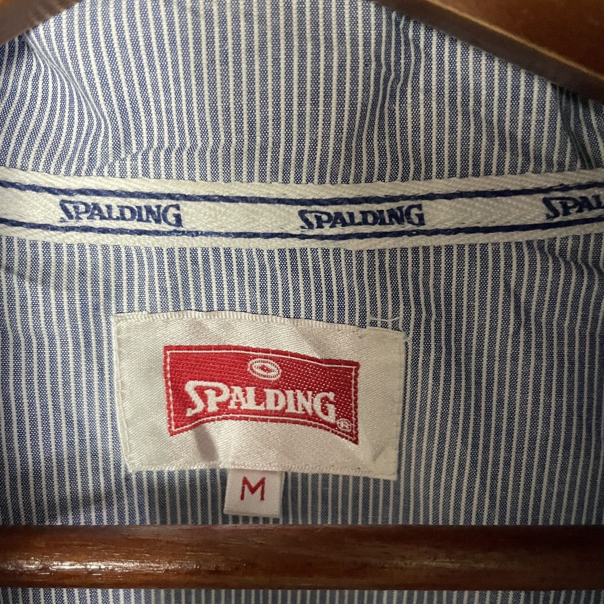 Spalding Vintage Spalding Hickory Stripe Hoodies Jacket Size US M / EU 48-50 / 2 - 6 Thumbnail