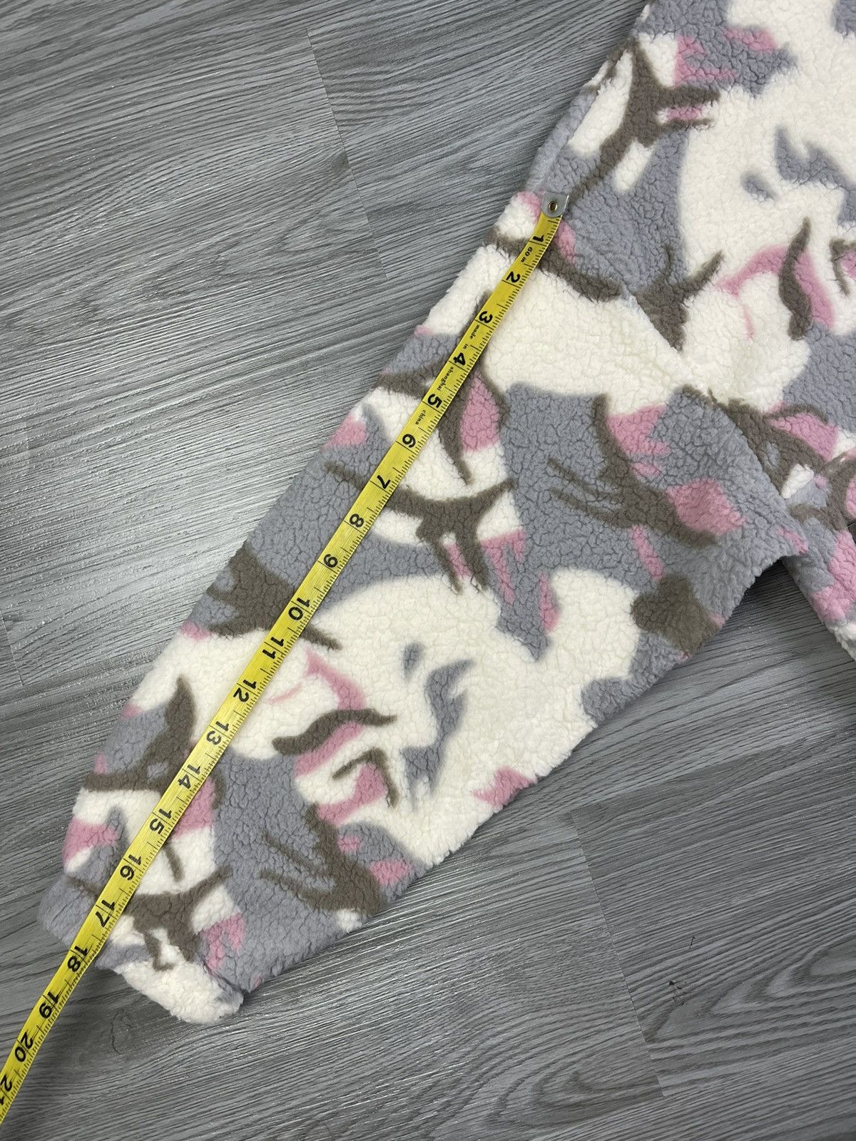 Gap 🔥🔥GAP jaquard camo sherpa fleece hoodies half zipper jacket Size XS / US 0-2 / IT 36-38 - 13 Thumbnail