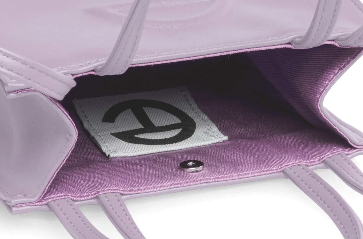 Telfar telfar small shopping bag tote- lavender Size ONE SIZE - 3 Thumbnail