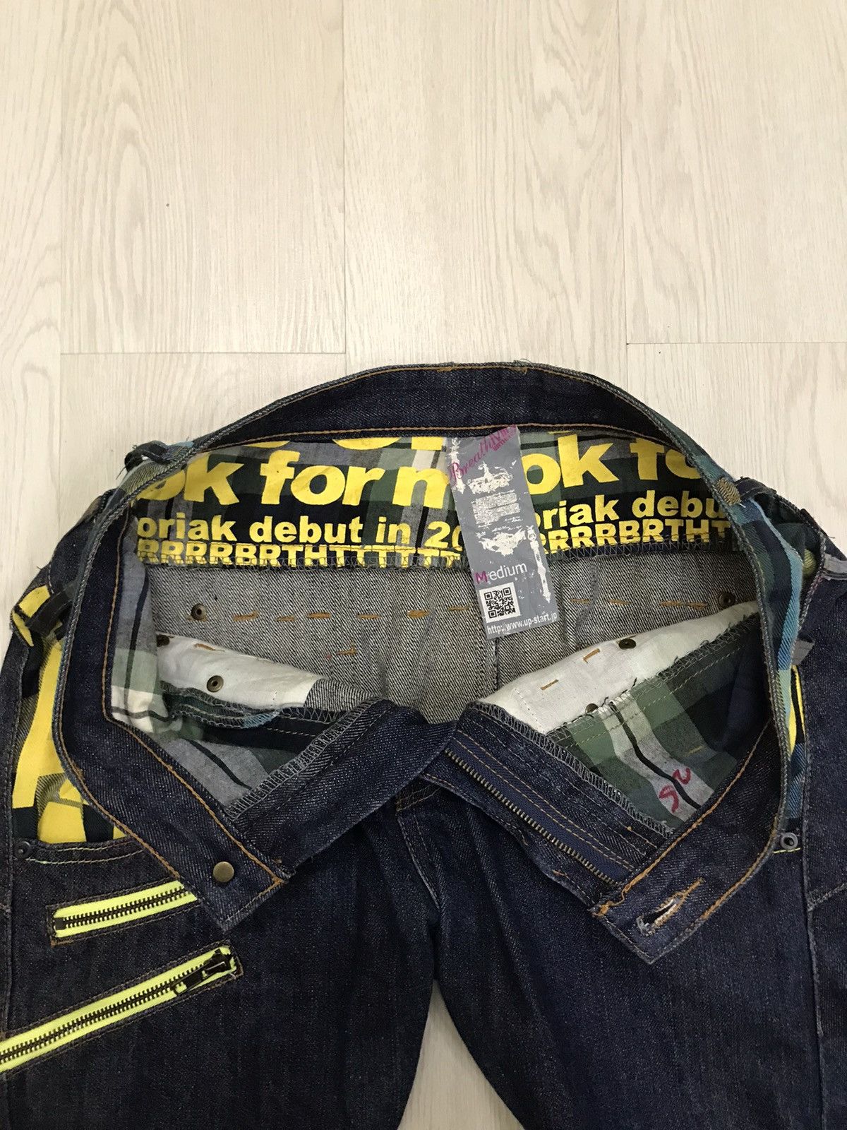 Japanese Brand × Vintage BreathMINt Japan Jeans Double Waist Denim Size US 30 / EU 46 - 16 Thumbnail
