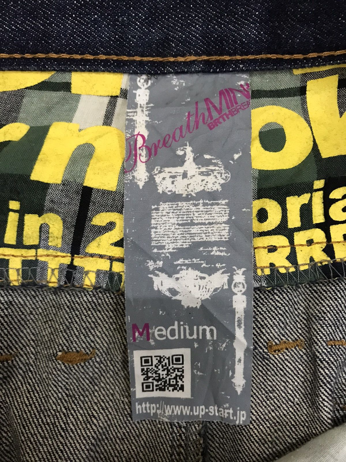 Japanese Brand × Vintage BreathMINt Japan Jeans Double Waist Denim Size US 30 / EU 46 - 18 Thumbnail