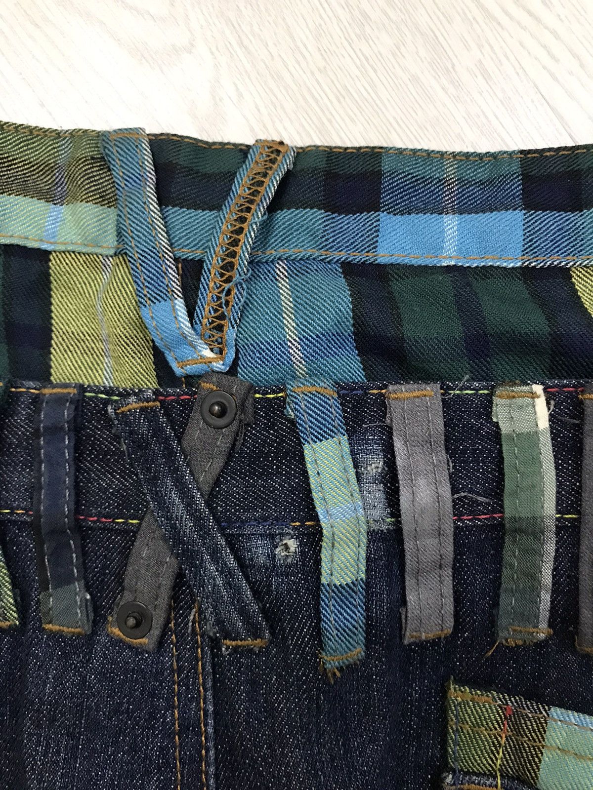 Japanese Brand × Vintage BreathMINt Japan Jeans Double Waist Denim Size US 30 / EU 46 - 21 Thumbnail