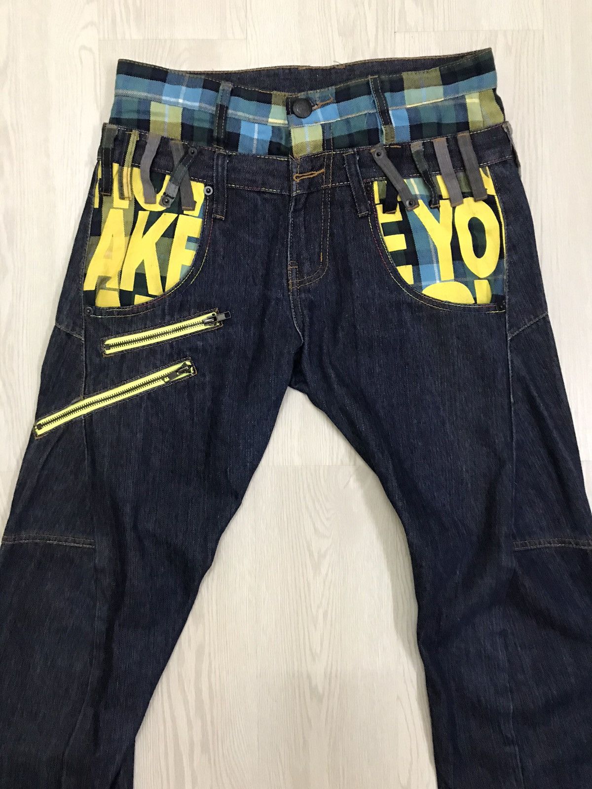 Japanese Brand × Vintage BreathMINt Japan Jeans Double Waist Denim Size US 30 / EU 46 - 5 Thumbnail
