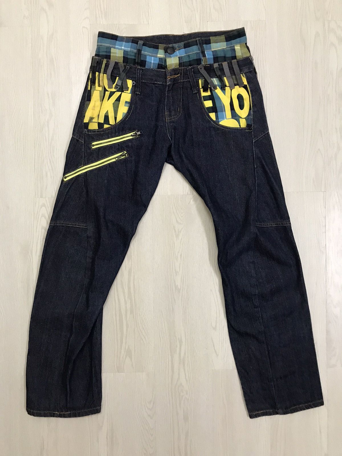 Japanese Brand × Vintage BreathMINt Japan Jeans Double Waist Denim Size US 30 / EU 46 - 3 Thumbnail