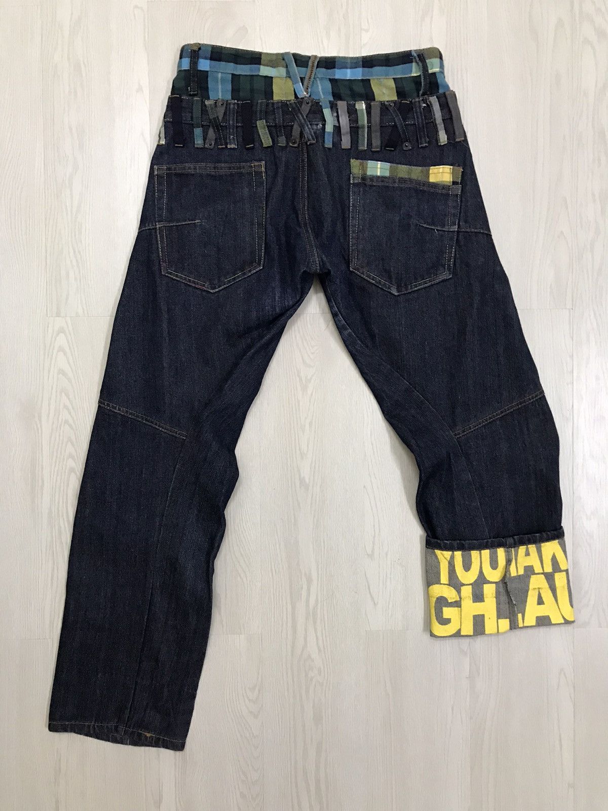 Japanese Brand × Vintage BreathMINt Japan Jeans Double Waist Denim Size US 30 / EU 46 - 2 Thumbnail