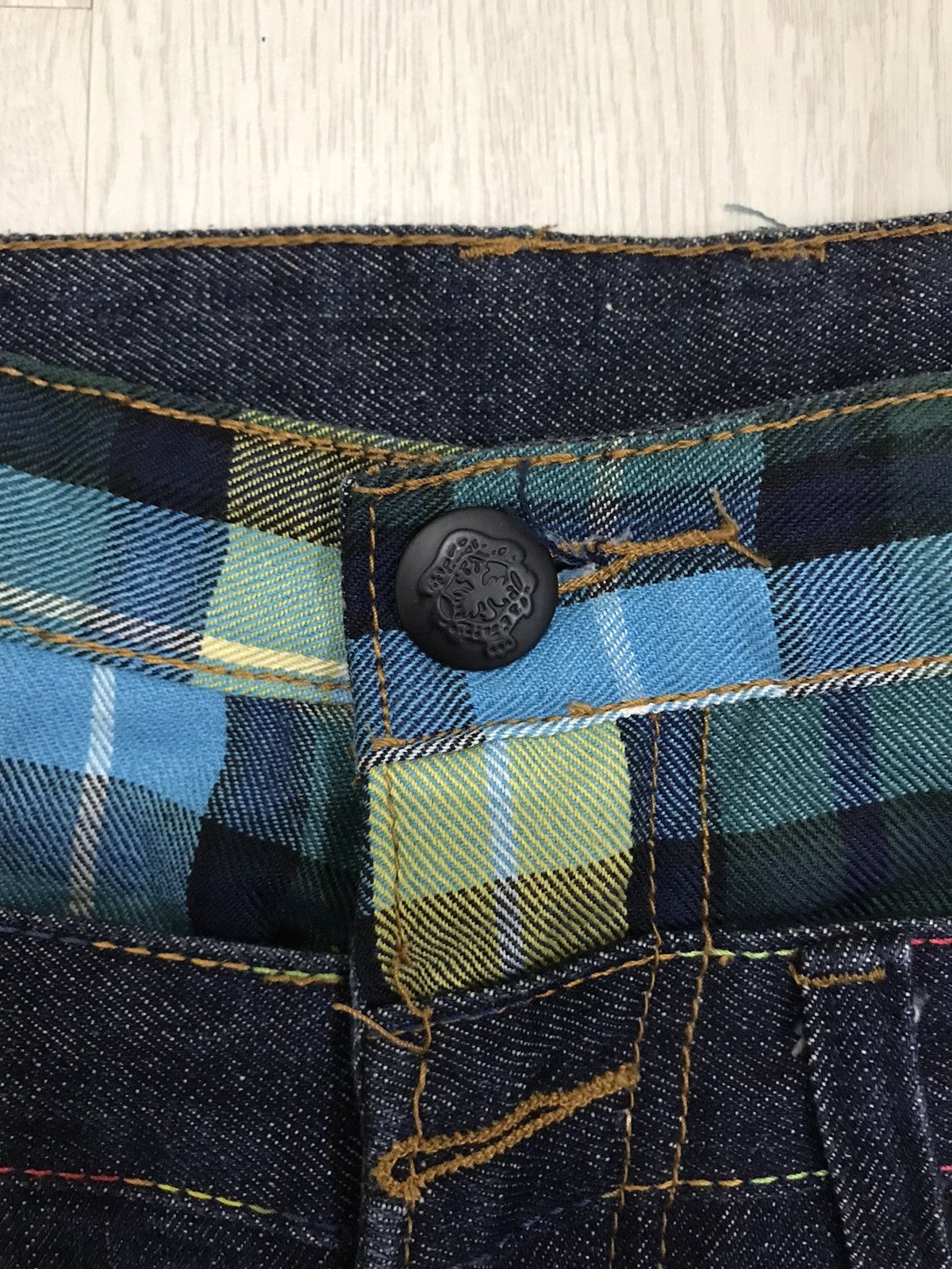 Japanese Brand × Vintage BreathMINt Japan Jeans Double Waist Denim Size US 30 / EU 46 - 17 Thumbnail