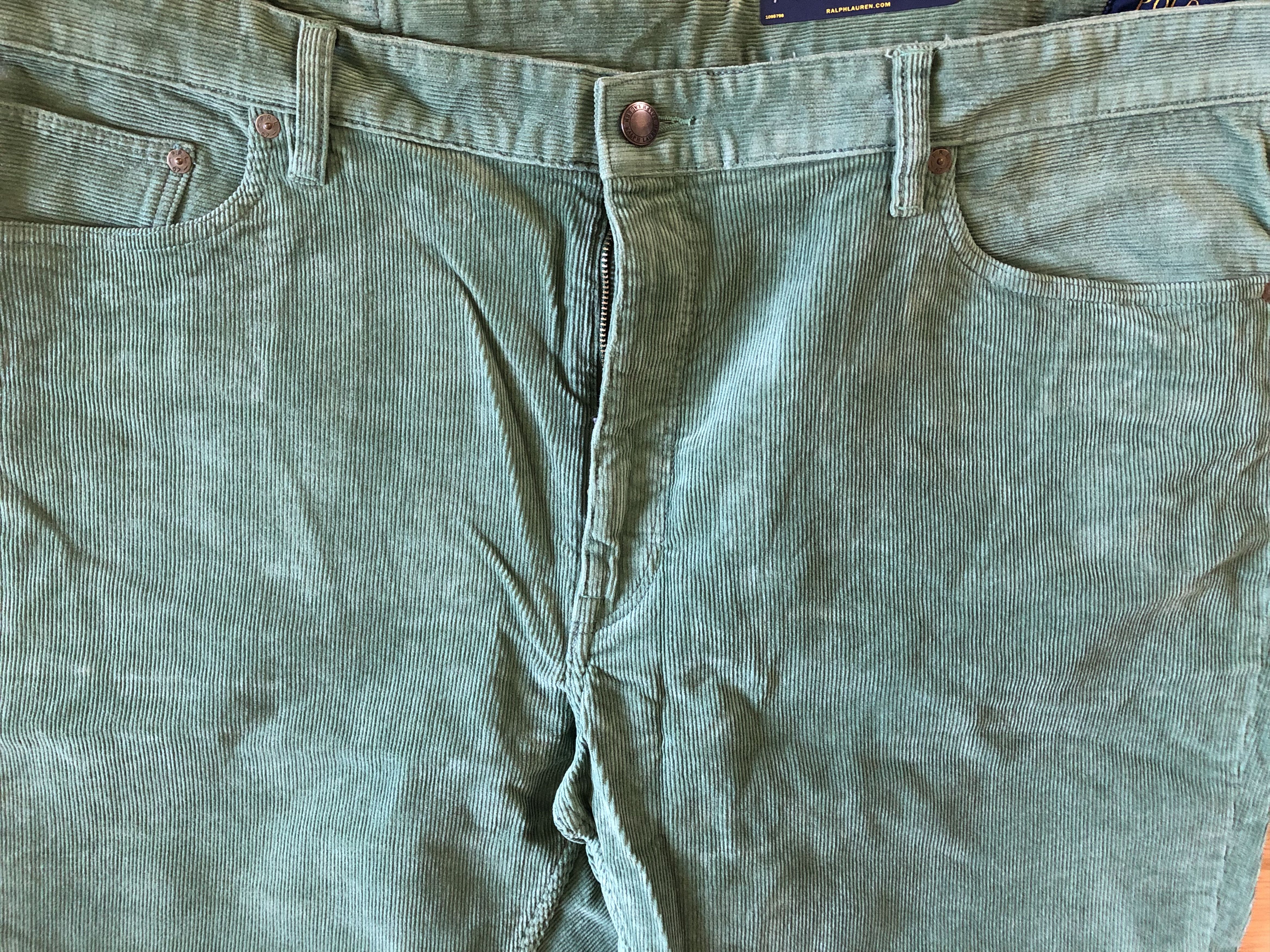 Polo Ralph Lauren Vintage Polo Ralph Lauren stretch slim fit corduroy pant Size US 42 / EU 58 - 6 Thumbnail