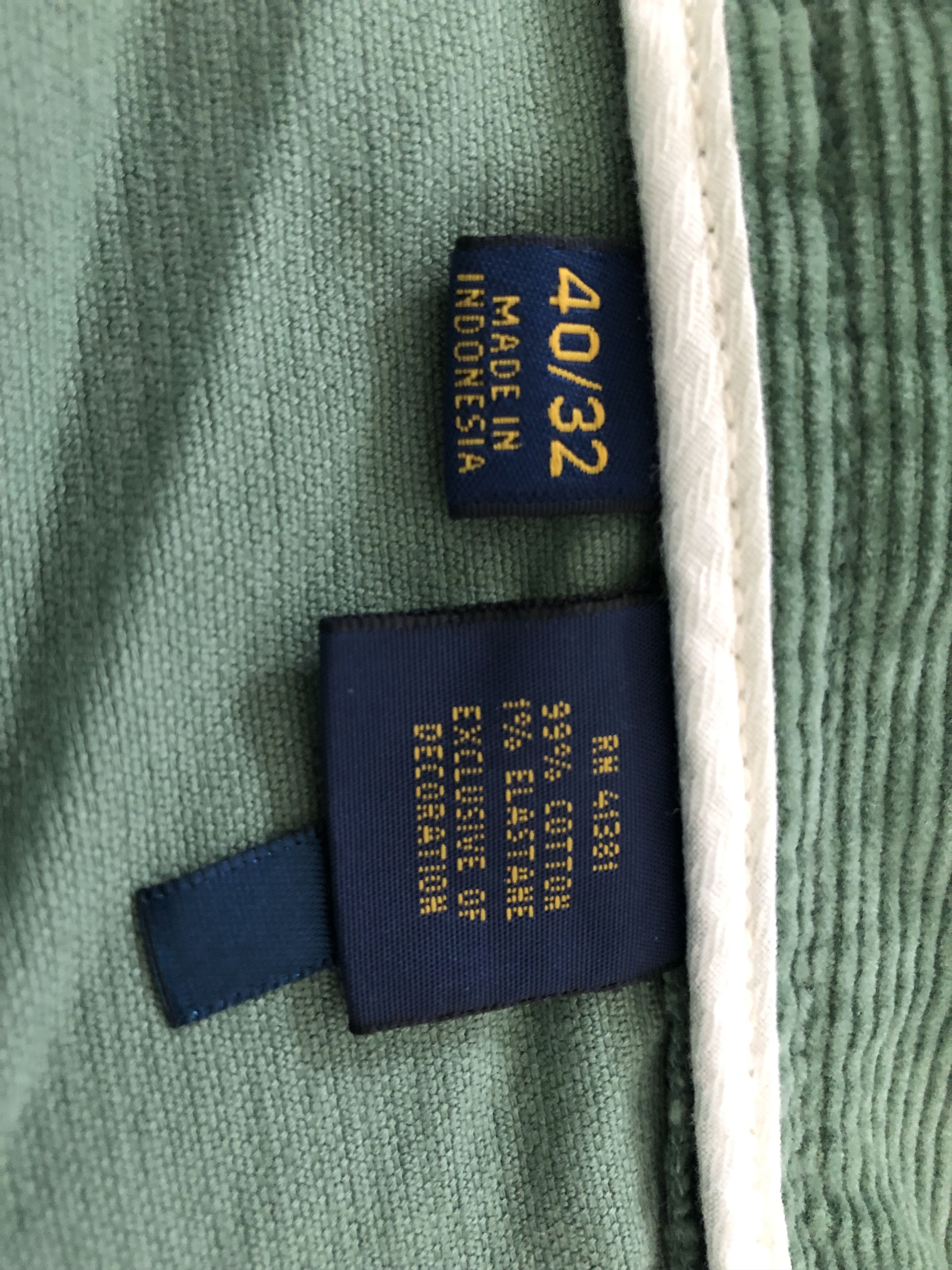 Polo Ralph Lauren Vintage Polo Ralph Lauren stretch slim fit corduroy pant Size US 42 / EU 58 - 4 Thumbnail