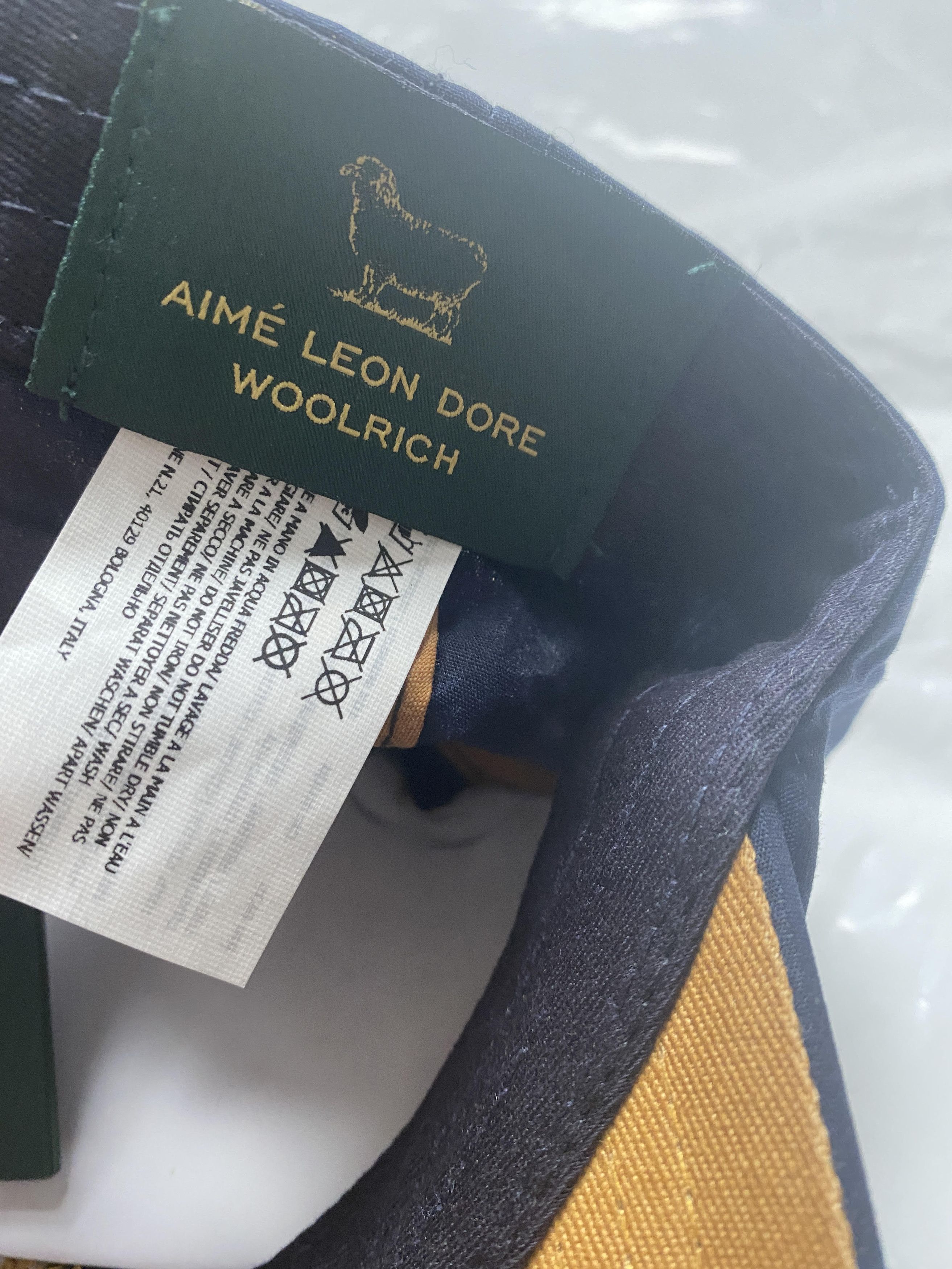 Aime Leon Dore × Woolrich Woolen Mills Waxed Cotton Hat- navy Size ONE SIZE - 6 Thumbnail