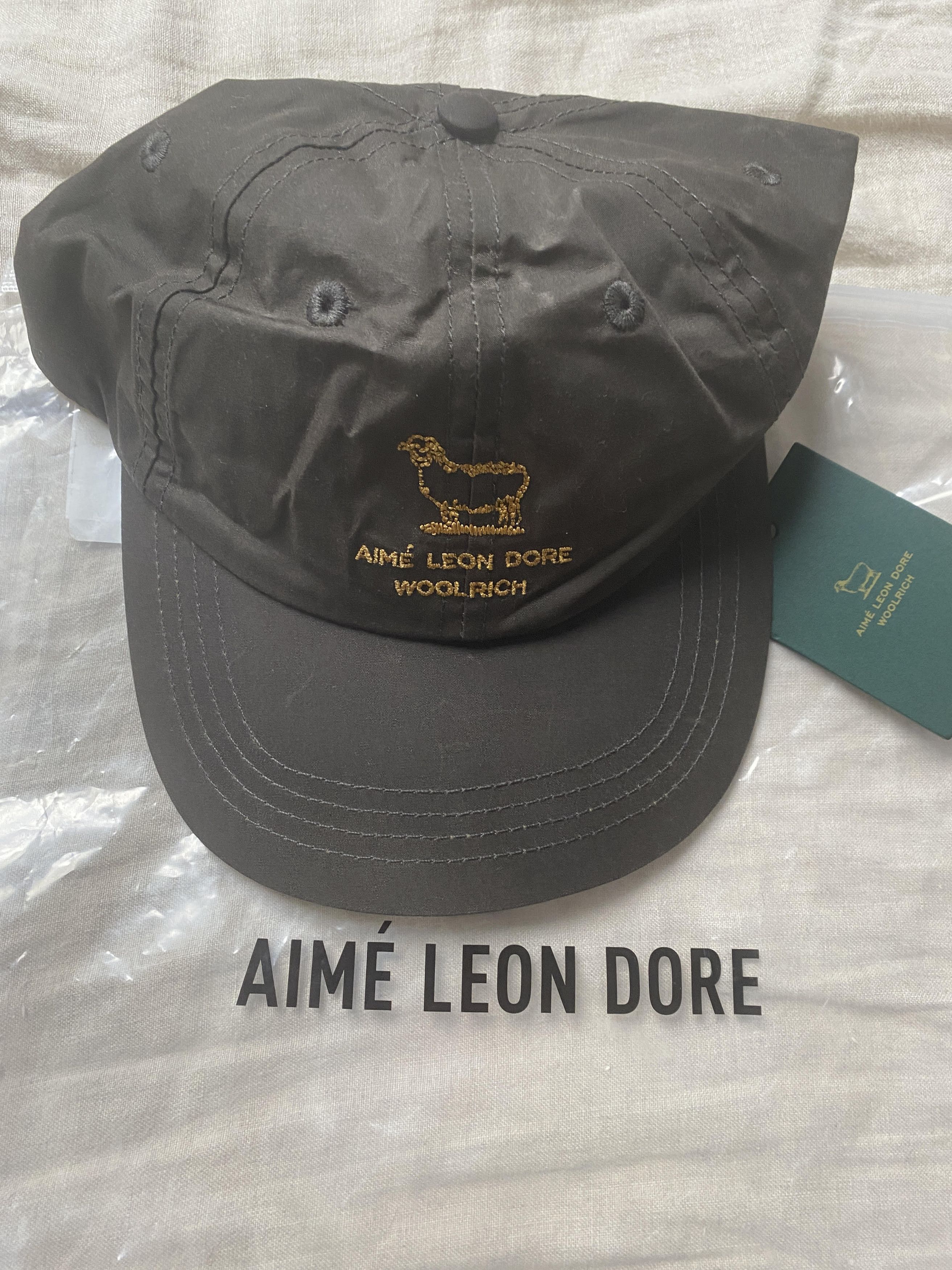 Aime Leon Dore × Woolrich Woolen Mills Waxed Cotton Hat- Green Size ONE SIZE - 2 Thumbnail