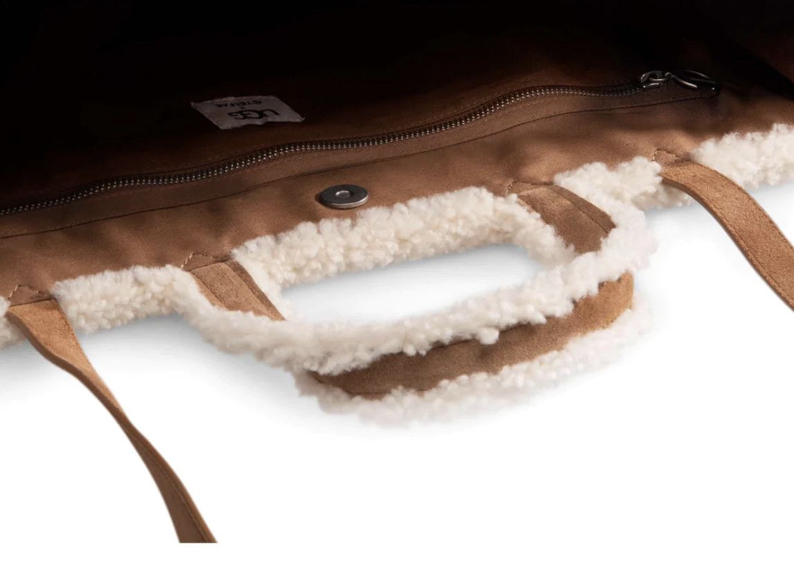 Telfar × Ugg UGG x TELFAR Large Shopper - Chestnut Size ONE SIZE - 4 Thumbnail
