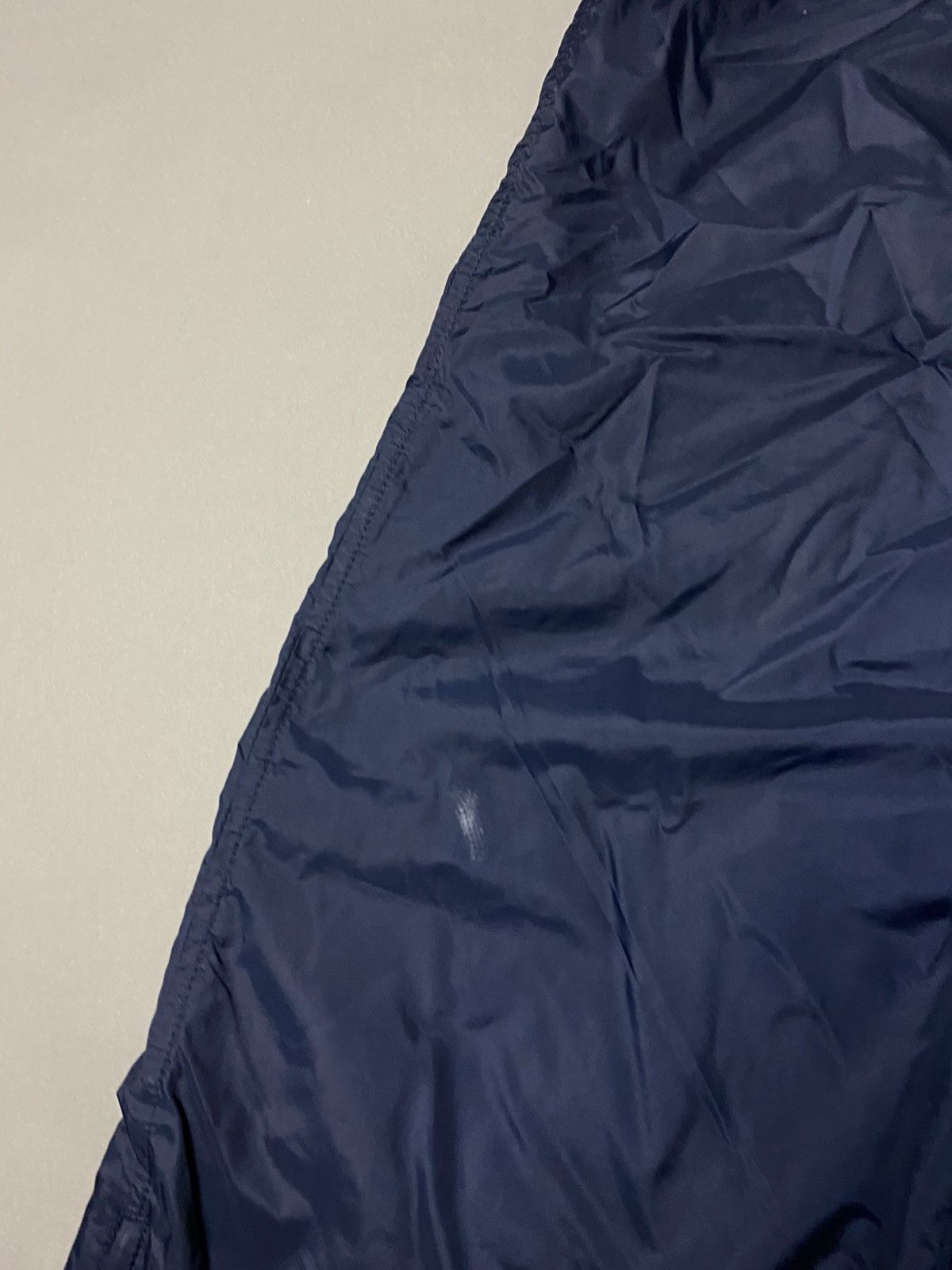 Nike × Vintage Nike vintage navy track pants small swoosh 2000s Size US 36 / EU 52 - 2 Thumbnail