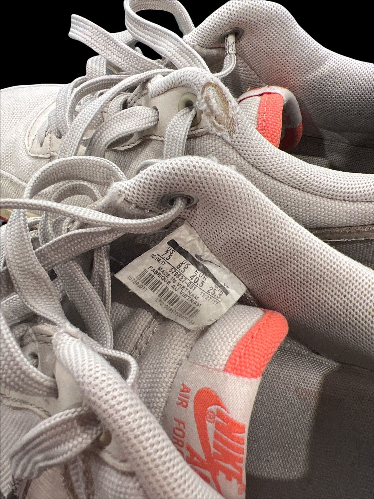 Nike Air Force 1 07 Canvas Desert Sand Size US 7.5 / EU 40-41 - 5 Thumbnail