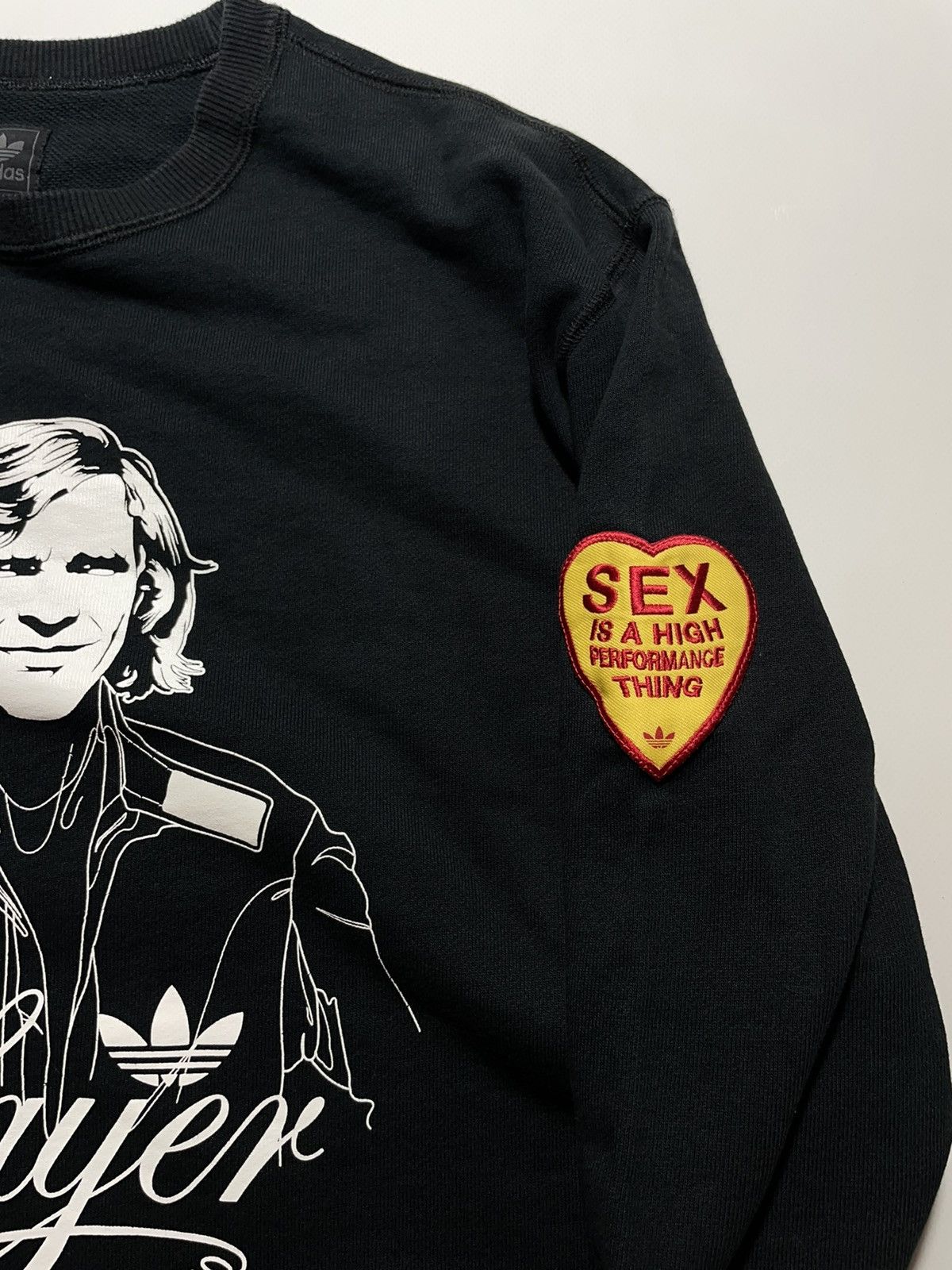 Adidas Adidas James Hunt Vintage Sweatshirts Size US M / EU 48-50 / 2 - 4 Thumbnail