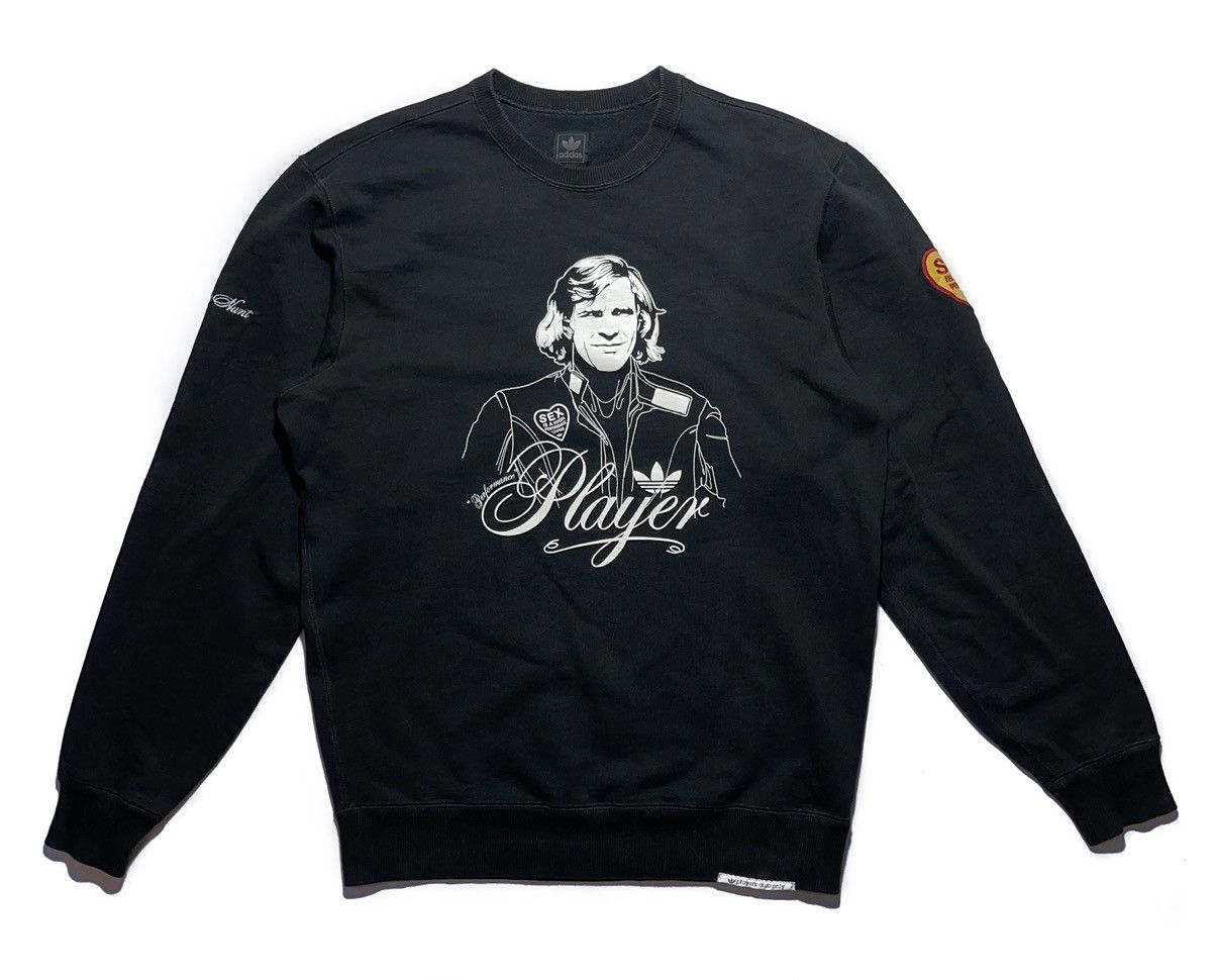Adidas Adidas James Hunt Vintage Sweatshirts Size US M / EU 48-50 / 2 - 1 Thumbnail
