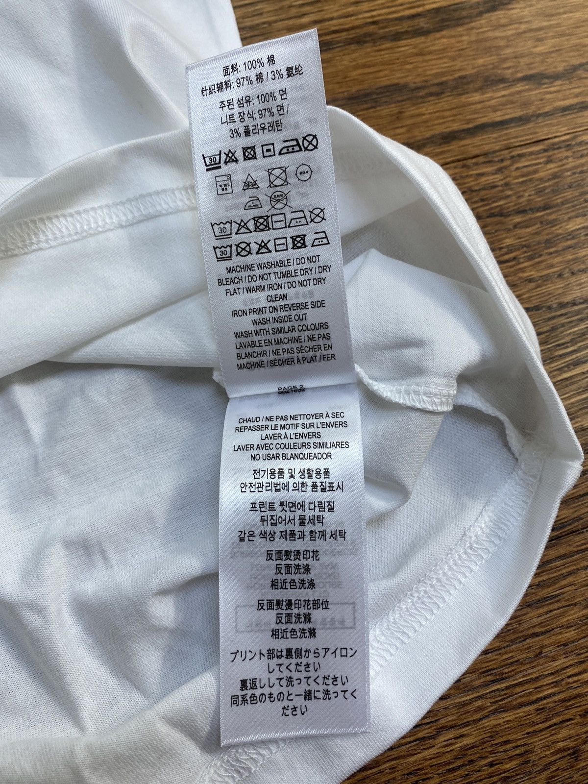 Burberry Burberry White Logo T-Shirt size M Size US M / EU 48-50 / 2 - 5 Thumbnail