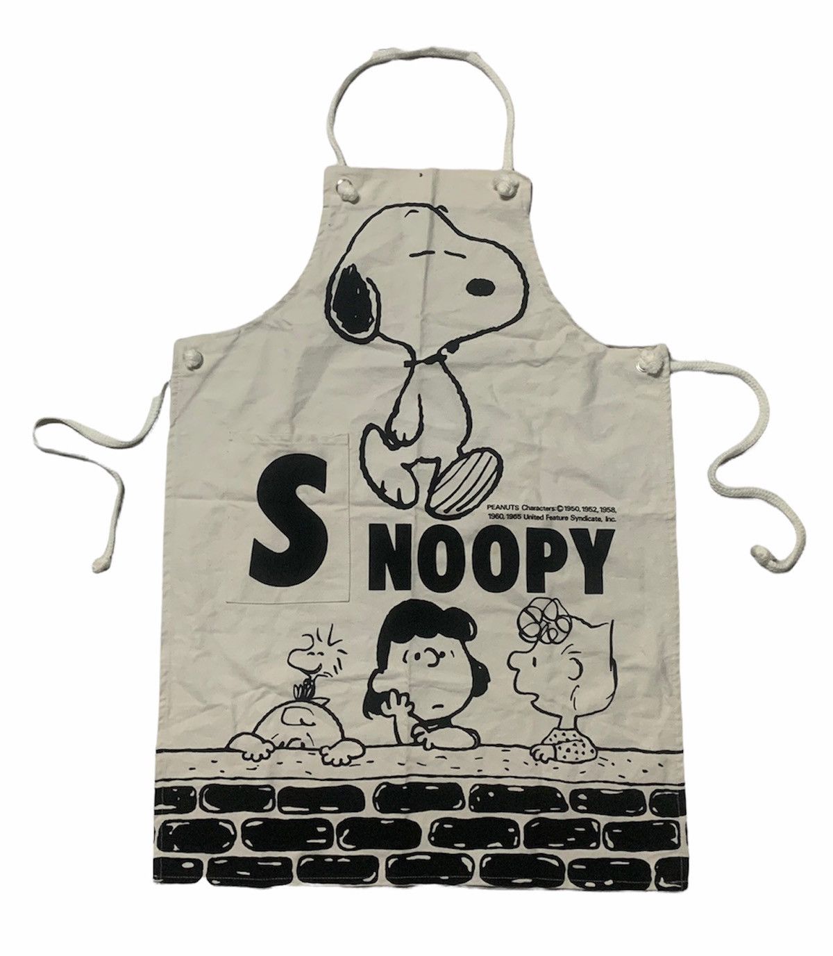 Vintage Rare ! Vintage Snoopy overprint peanuts characters apron Grailed