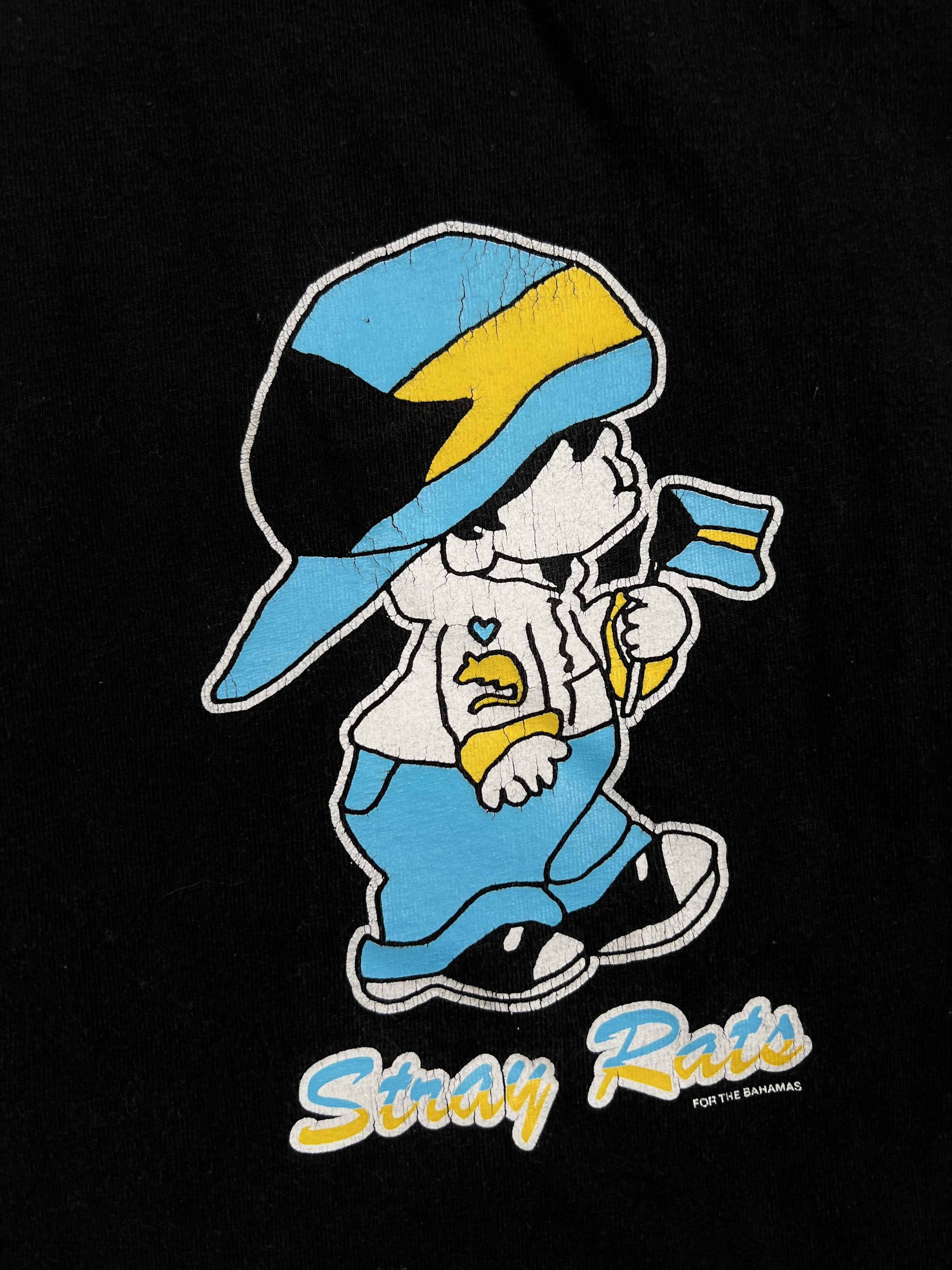 Stray Rats Stray Rats Bahama Flag Boy Center Tee Black XL Miami Size US XL / EU 56 / 4 - 1 Thumbnail