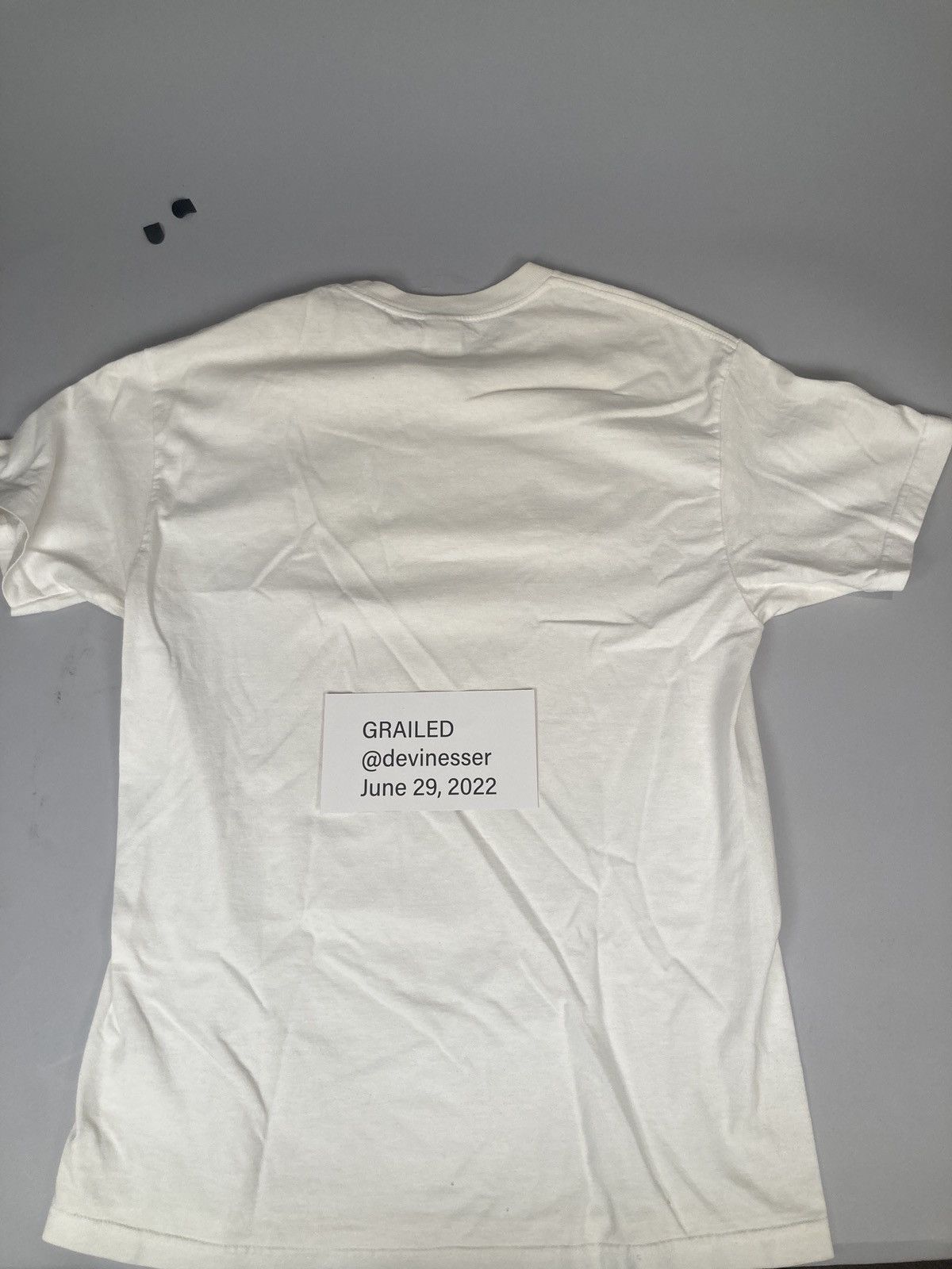 Supreme Supreme red on white holographic box logo t-shirt | Grailed
