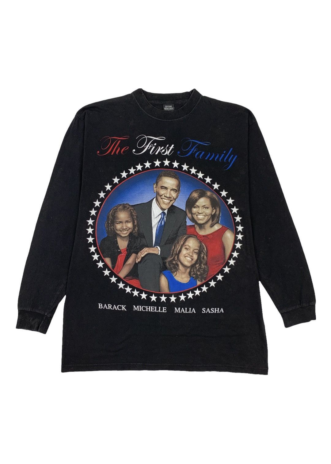 President's Vintage Barack Obama The First Family America President Tee Size US XL / EU 56 / 4 - 1 Thumbnail