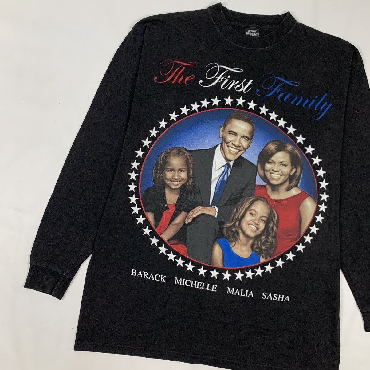 President's Vintage Barack Obama The First Family America President Tee Size US XL / EU 56 / 4 - 2 Thumbnail