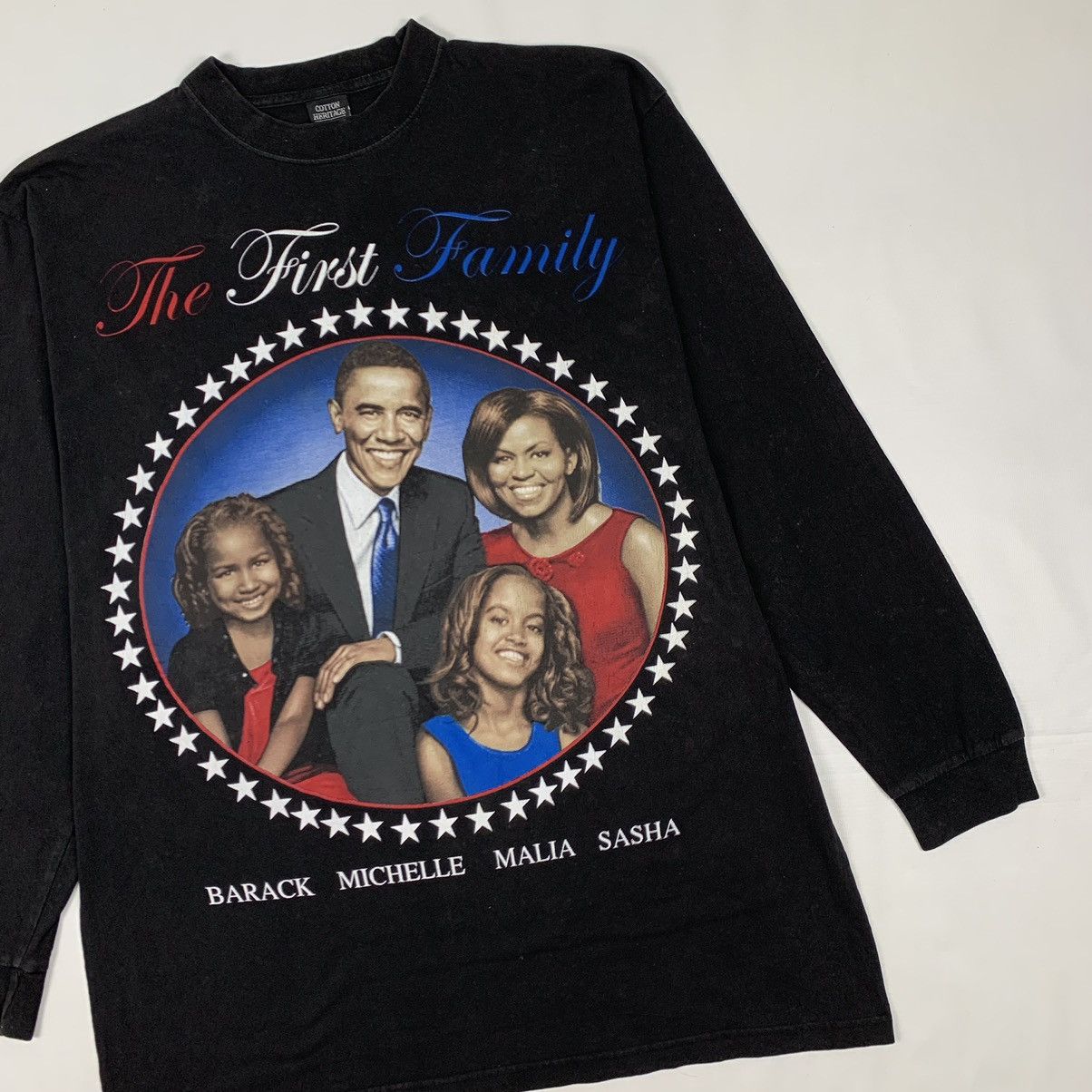 President's Vintage Barack Obama The First Family America President Tee Size US XL / EU 56 / 4 - 3 Thumbnail