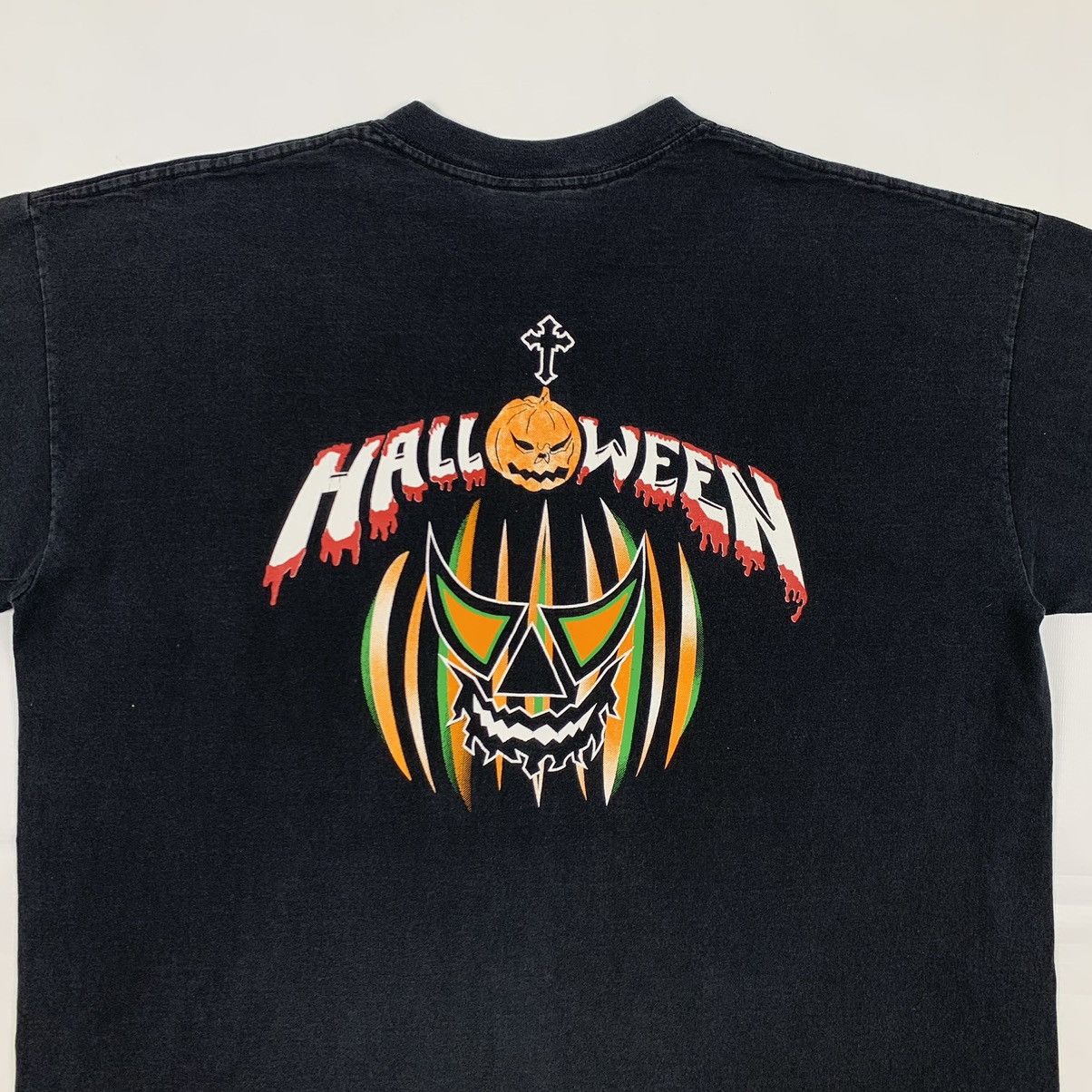 Band Tees Vintage Halloween Metal Band Shirt Size US XL / EU 56 / 4 - 2 Thumbnail
