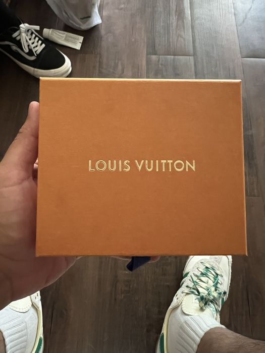 Leather wallet Louis Vuitton x Nigo Brown in Leather - 24734960