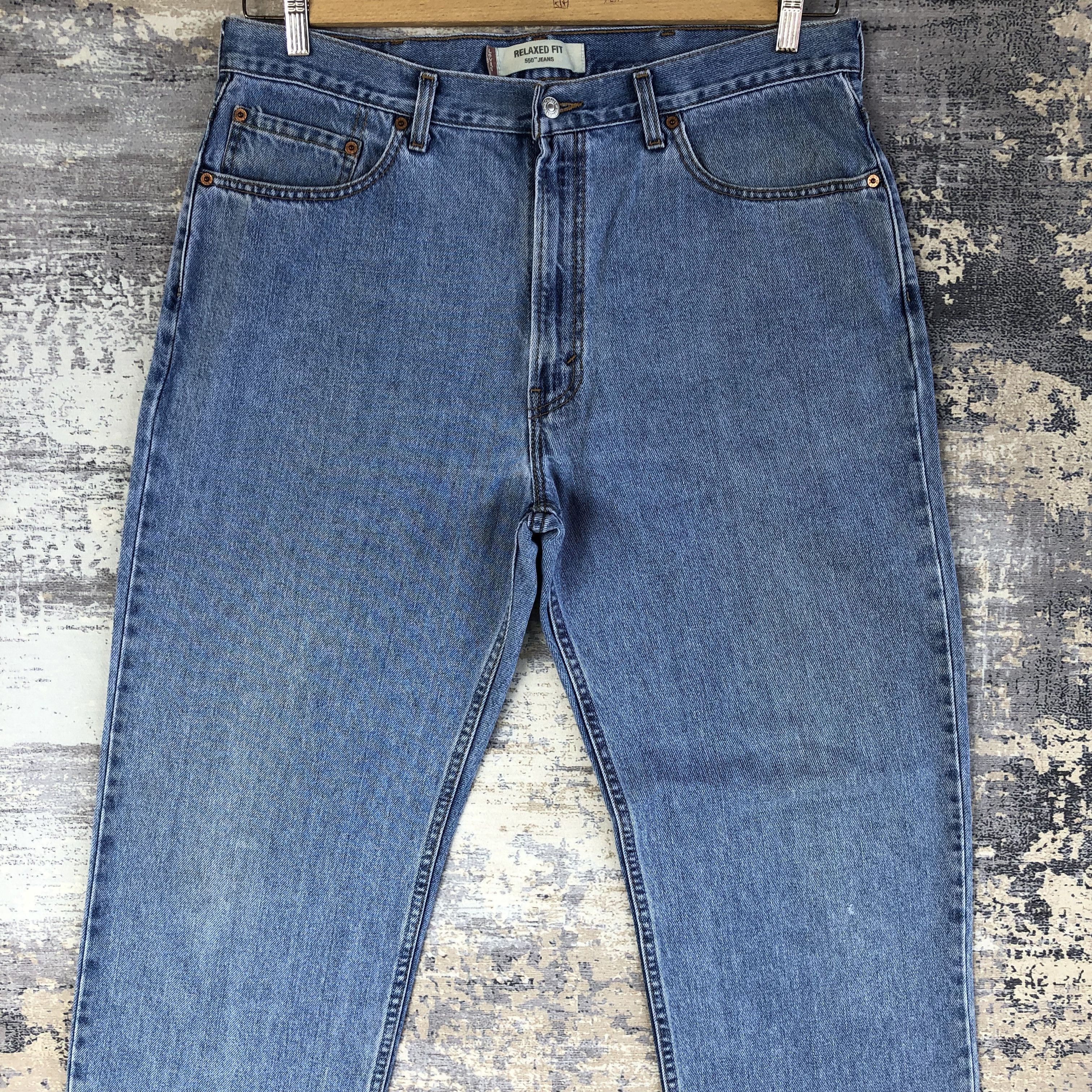 Levi's Vintage Y2K Levis Faded Light Wash Jeans Levi's 505 Denim Size US 36 / EU 52 - 3 Thumbnail