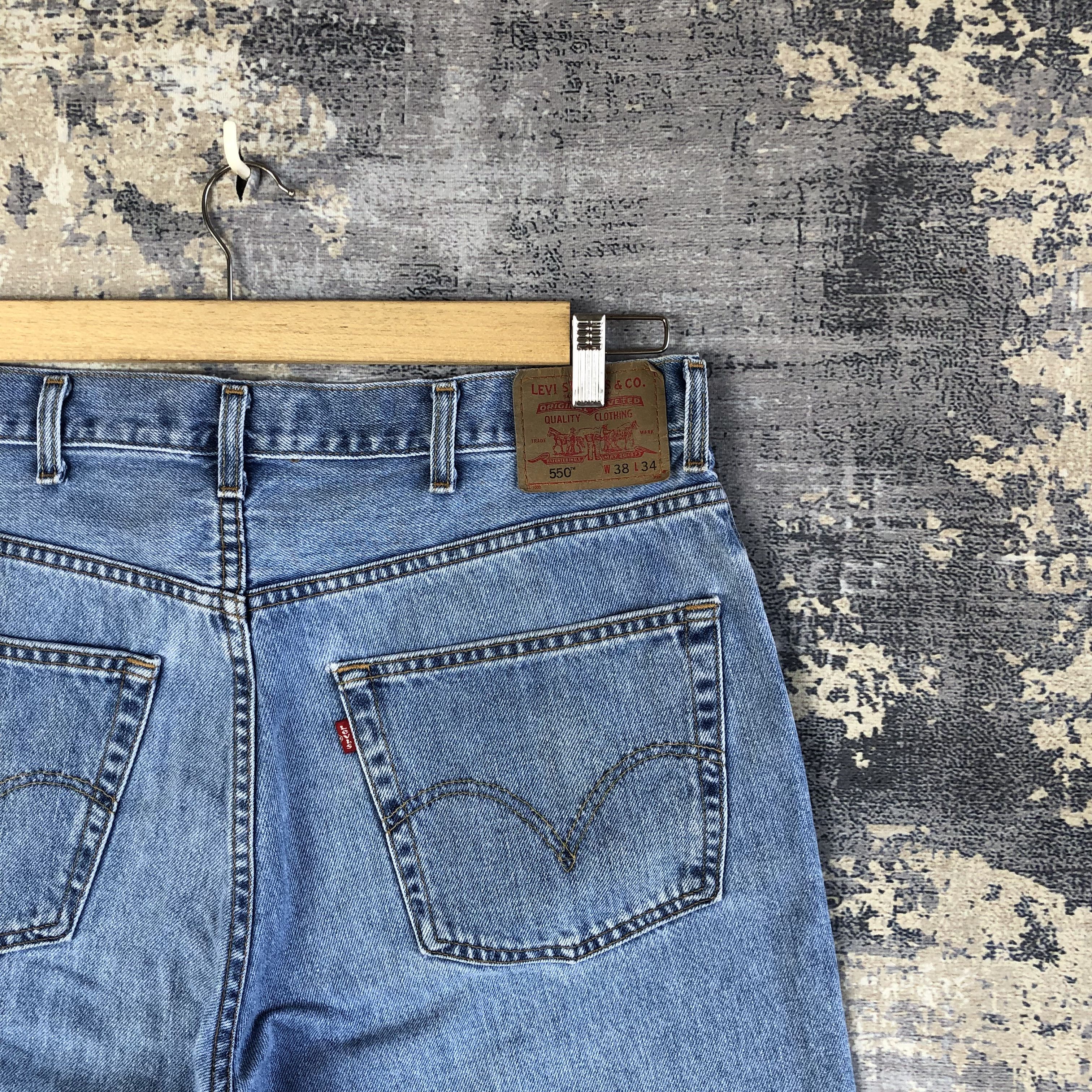 Levi's Vintage Y2K Levis Faded Light Wash Jeans Levi's 505 Denim Size US 36 / EU 52 - 6 Thumbnail