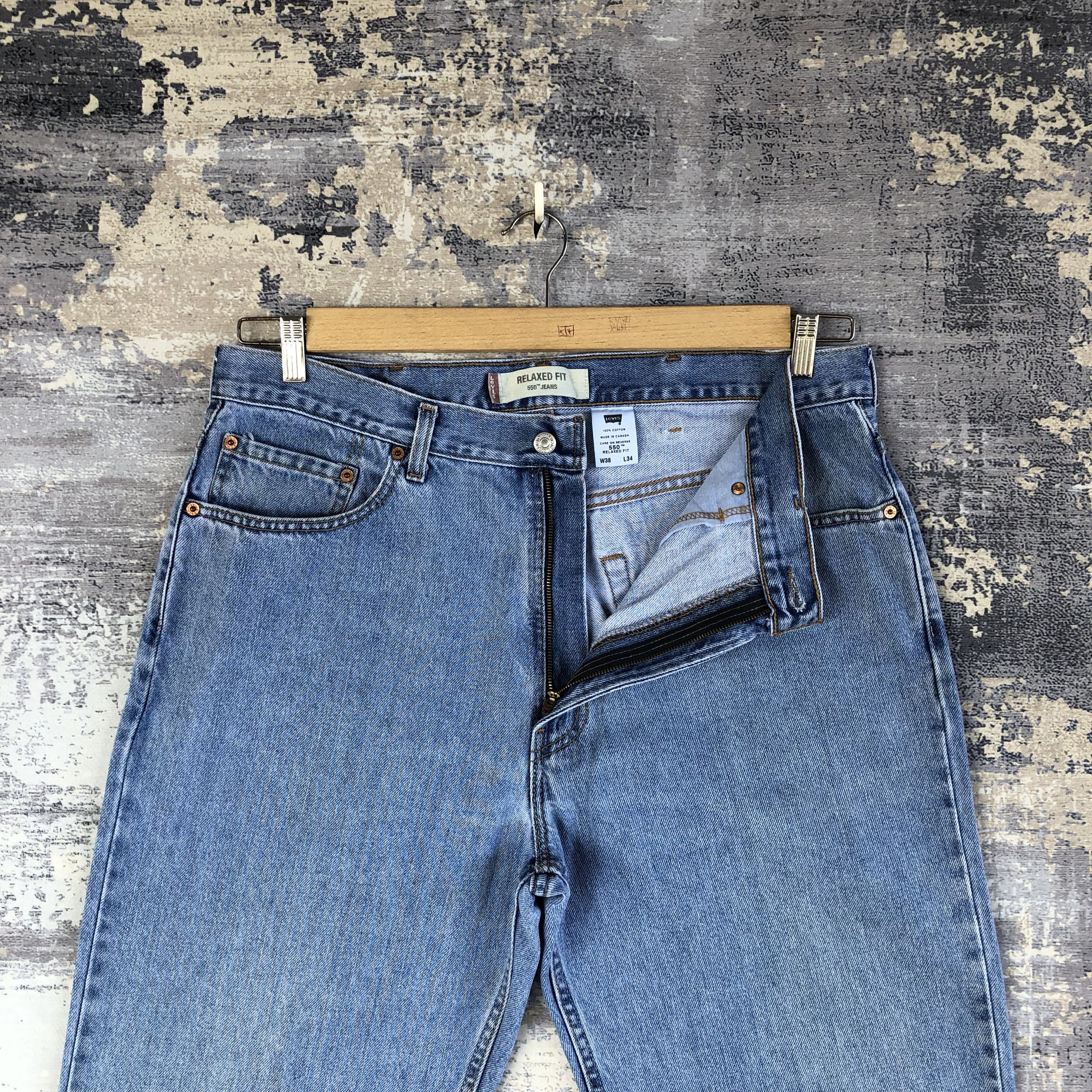 Levi's Vintage Y2K Levis Faded Light Wash Jeans Levi's 505 Denim Size US 36 / EU 52 - 5 Thumbnail