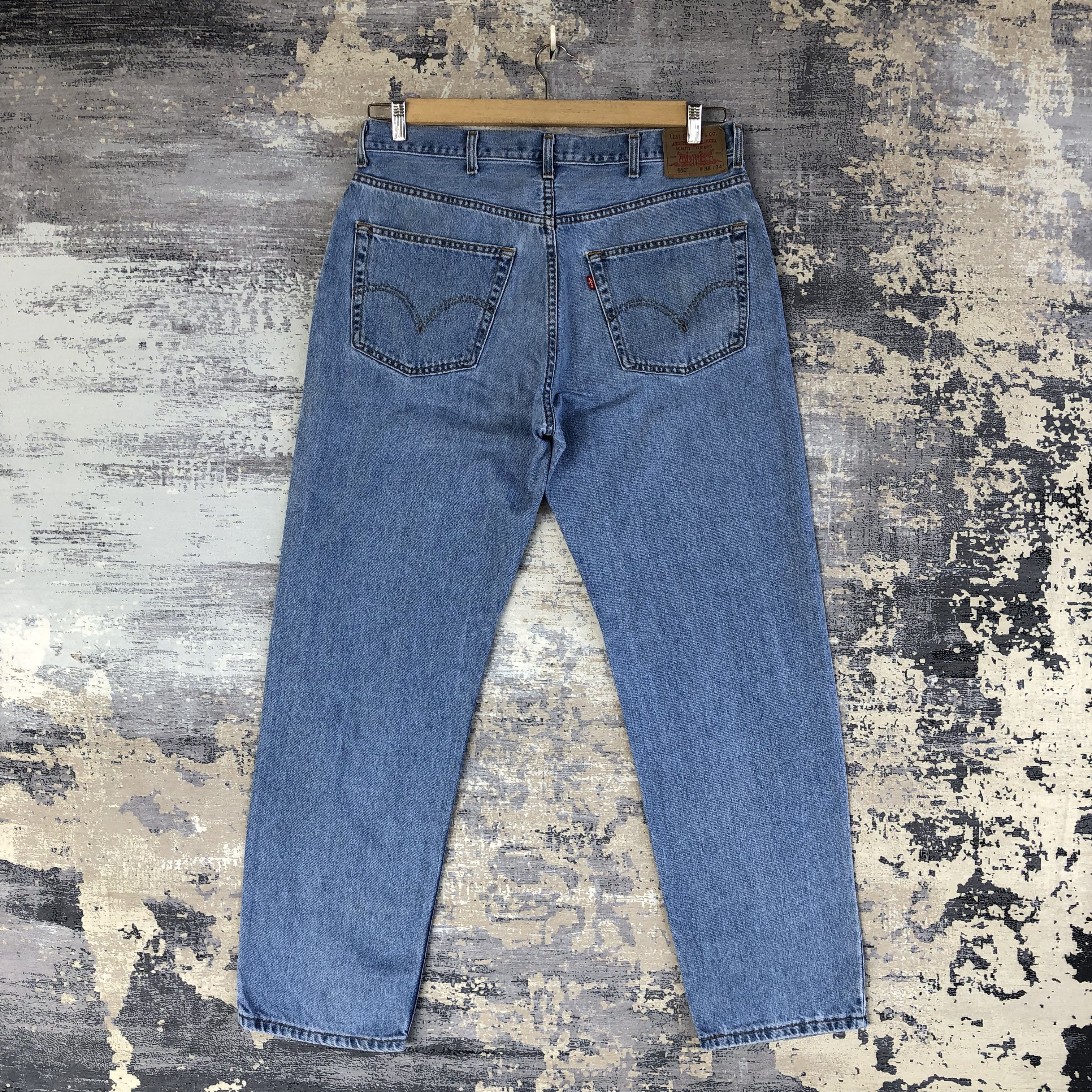 Levi's Vintage Y2K Levis Faded Light Wash Jeans Levi's 505 Denim Size US 36 / EU 52 - 2 Thumbnail