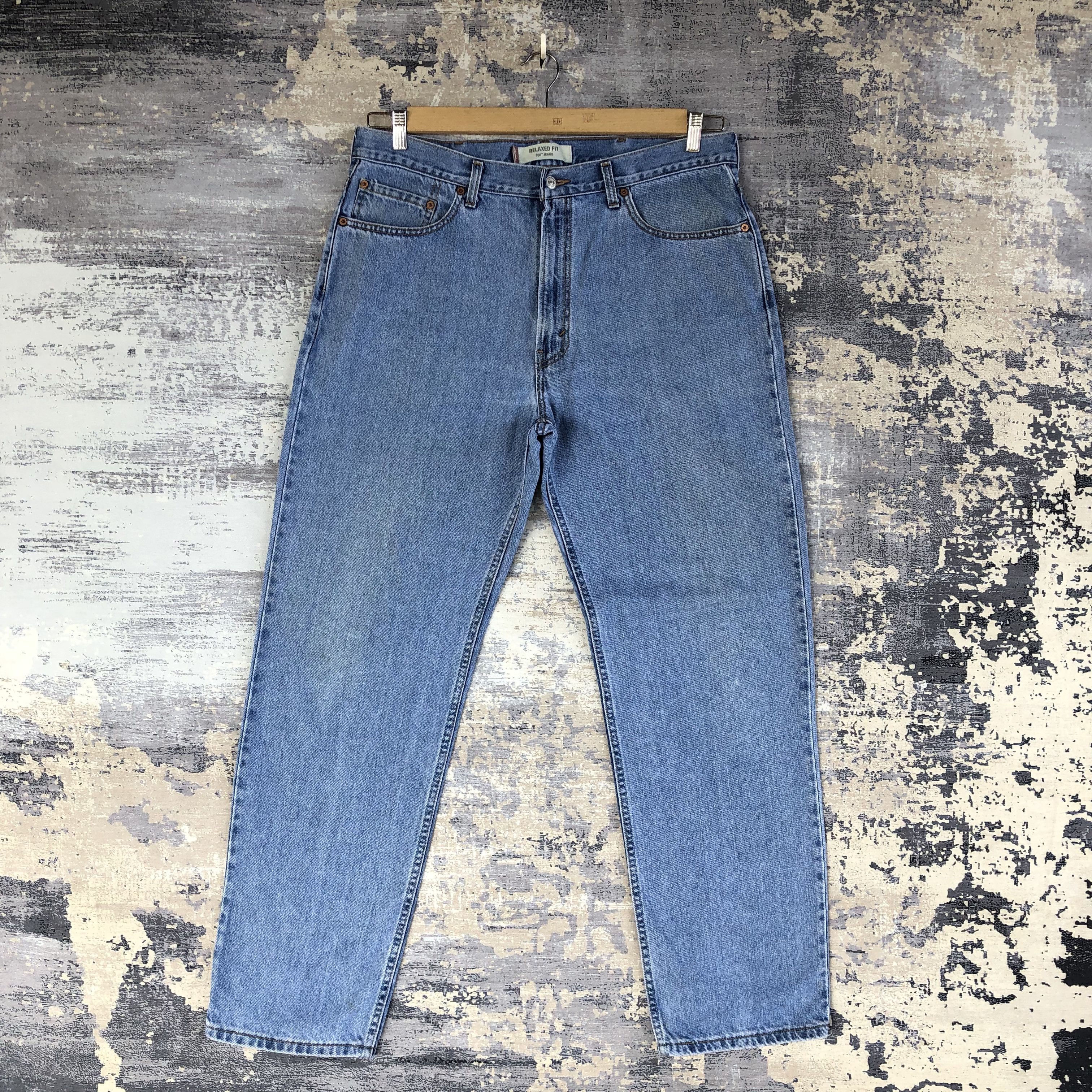 Levi's Vintage Y2K Levis Faded Light Wash Jeans Levi's 505 Denim Size US 36 / EU 52 - 1 Thumbnail