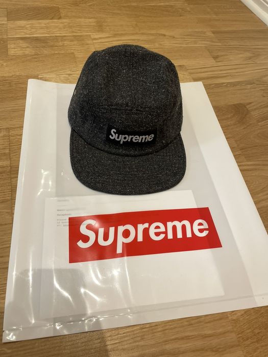 Supreme Supreme Supreme Herringbone Donegal 5 Panel Camp Cap | Grailed