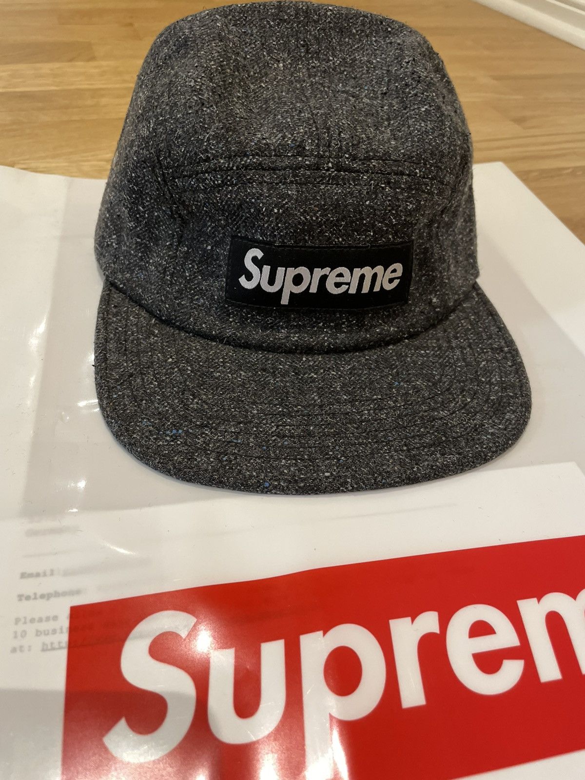 Supreme Herringbone Camp outlets Cap (2000)