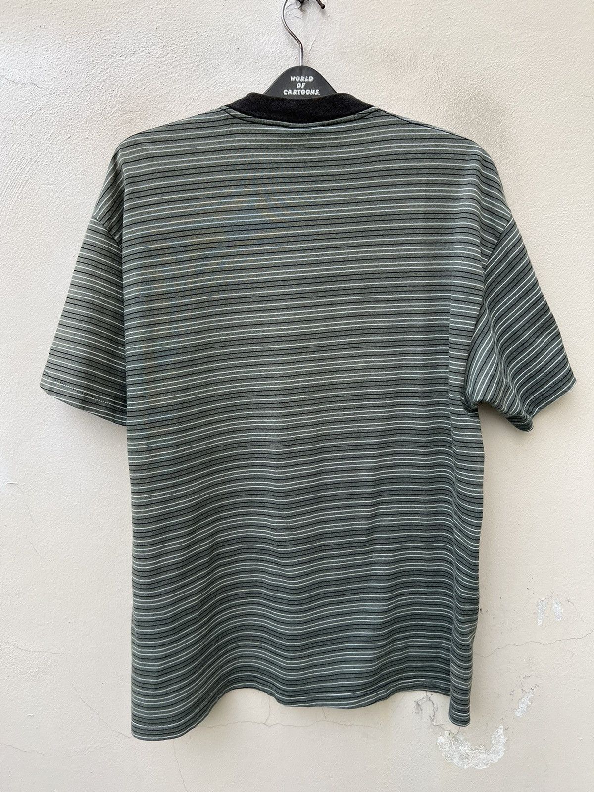 Faded Glory Vintage 90s Faded Glory Sun Fade Narrow Striped t shirt Size US XL / EU 56 / 4 - 9 Thumbnail