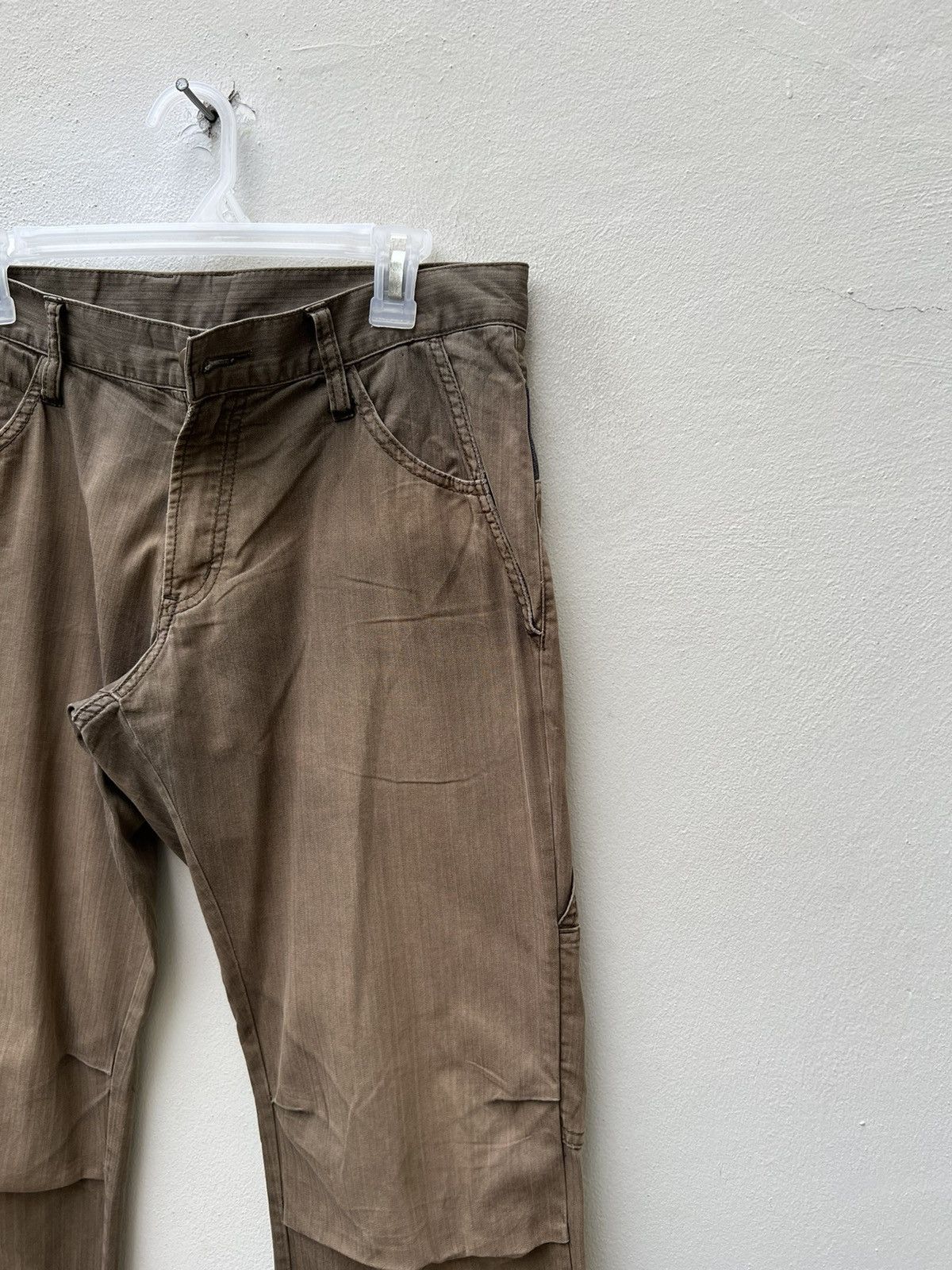 PPFM Vintage PPFM Sun Faded HBT Striped Work Pant Size US 31 - 8 Thumbnail