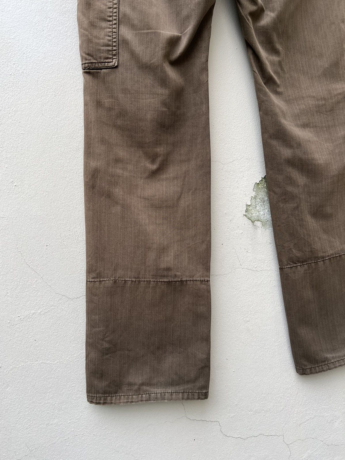 PPFM Vintage PPFM Sun Faded HBT Striped Work Pant Size US 31 - 14 Thumbnail