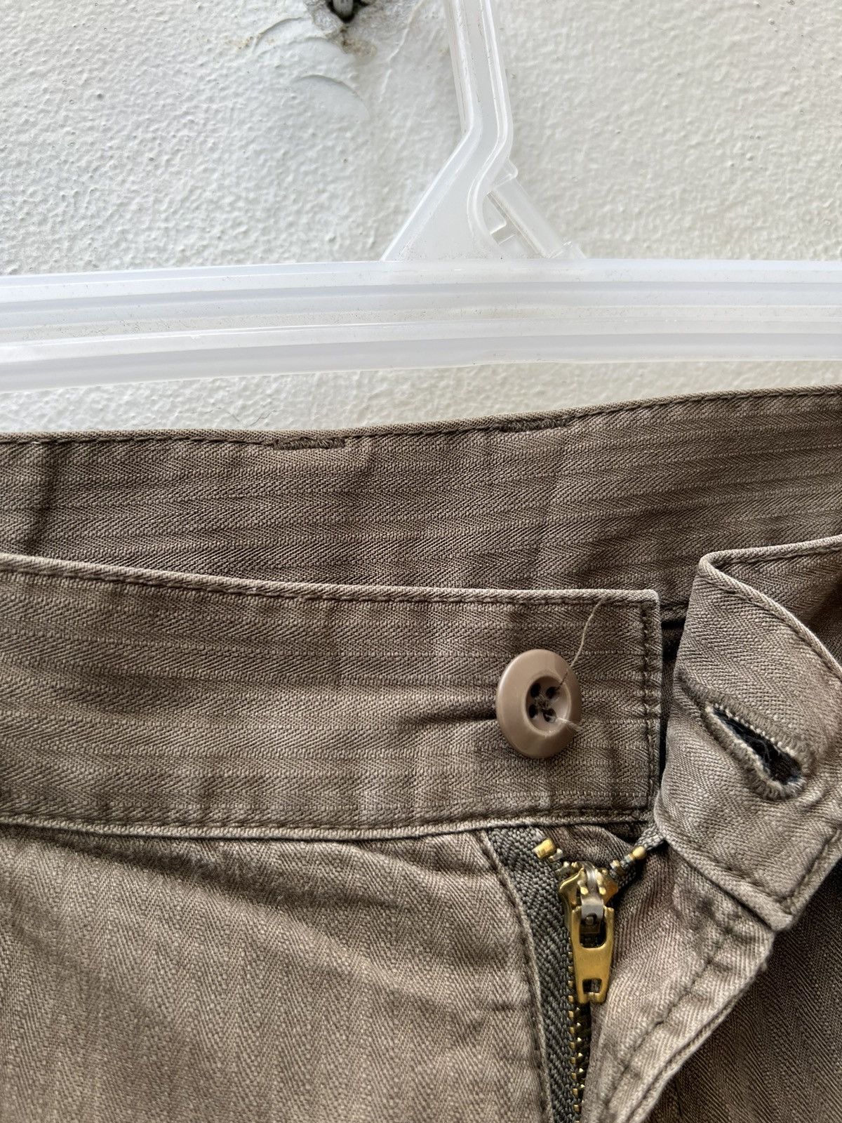 PPFM Vintage PPFM Sun Faded HBT Striped Work Pant Size US 31 - 4 Thumbnail