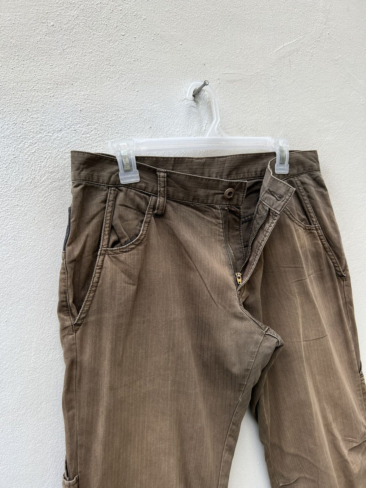 PPFM Vintage PPFM Sun Faded HBT Striped Work Pant Size US 31 - 5 Thumbnail