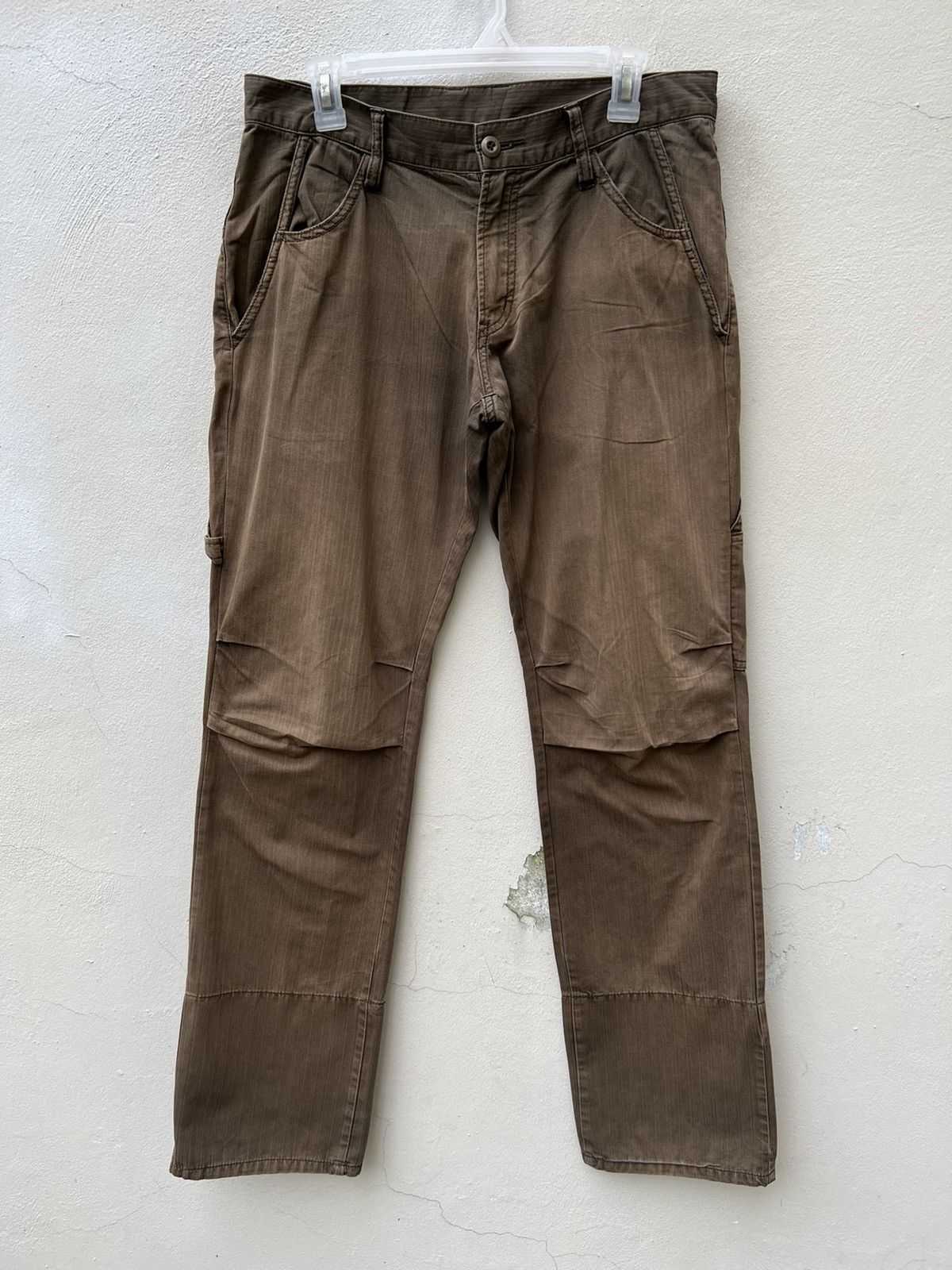 PPFM Vintage PPFM Sun Faded HBT Striped Work Pant Size US 31 - 3 Thumbnail