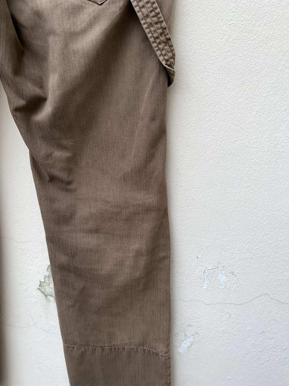 PPFM Vintage PPFM Sun Faded HBT Striped Work Pant Size US 31 - 15 Thumbnail