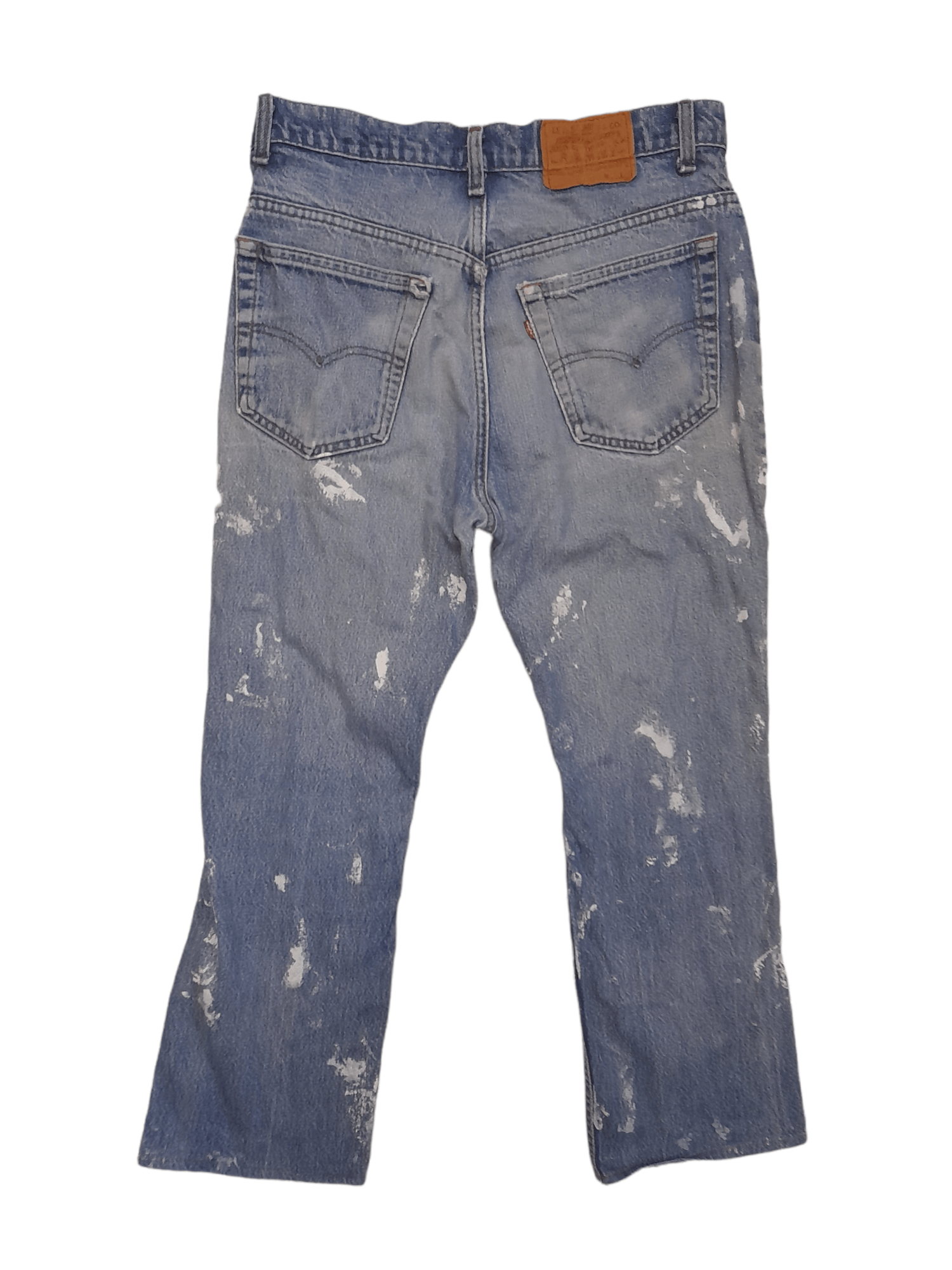 Levi's Levis 517 USA Distressed Denim Button Stamped '532' (E248) Size US 31 - 5 Thumbnail