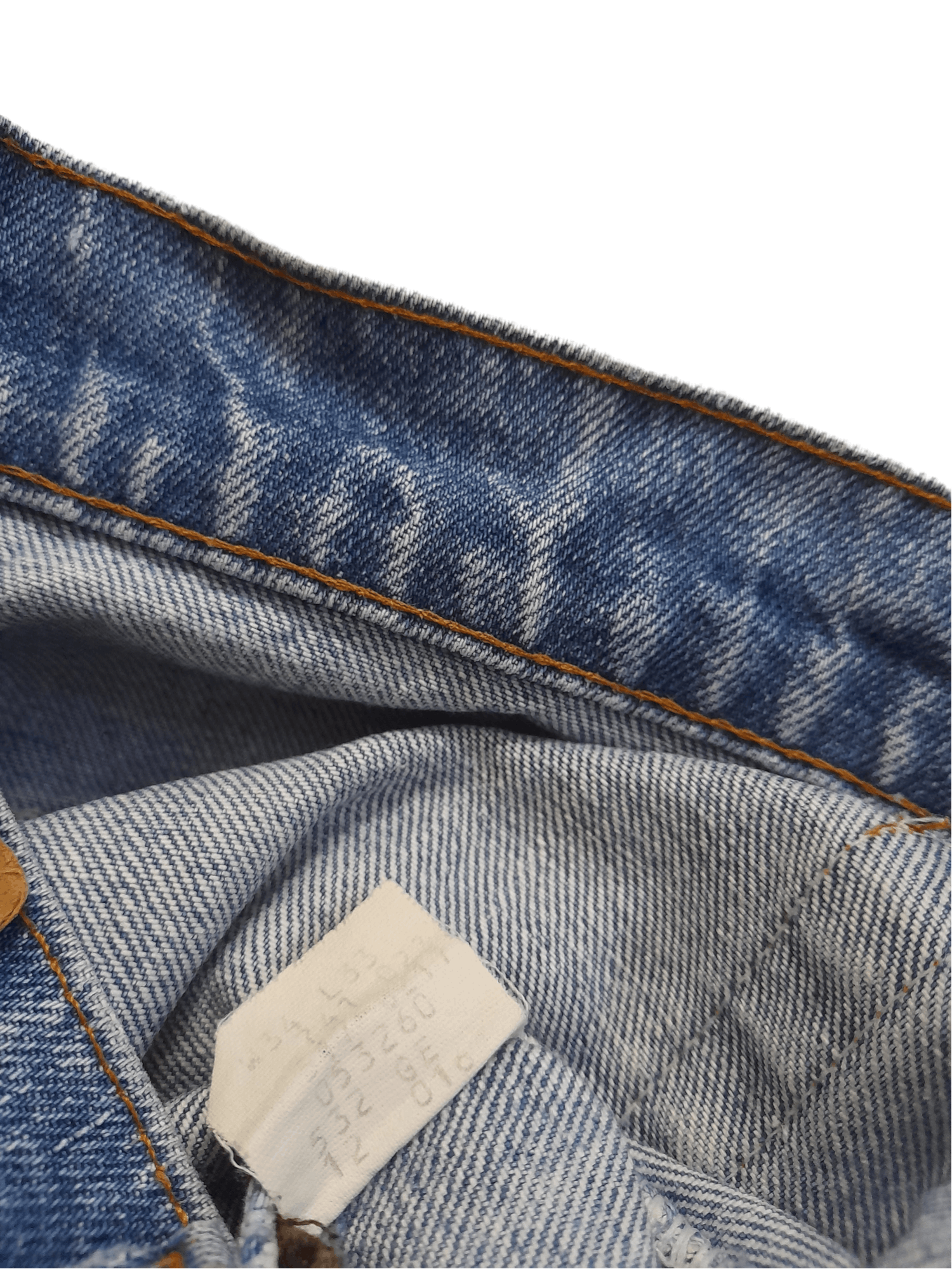 Levi's Levis 517 USA Distressed Denim Button Stamped '532' (E248) Size US 31 - 10 Thumbnail
