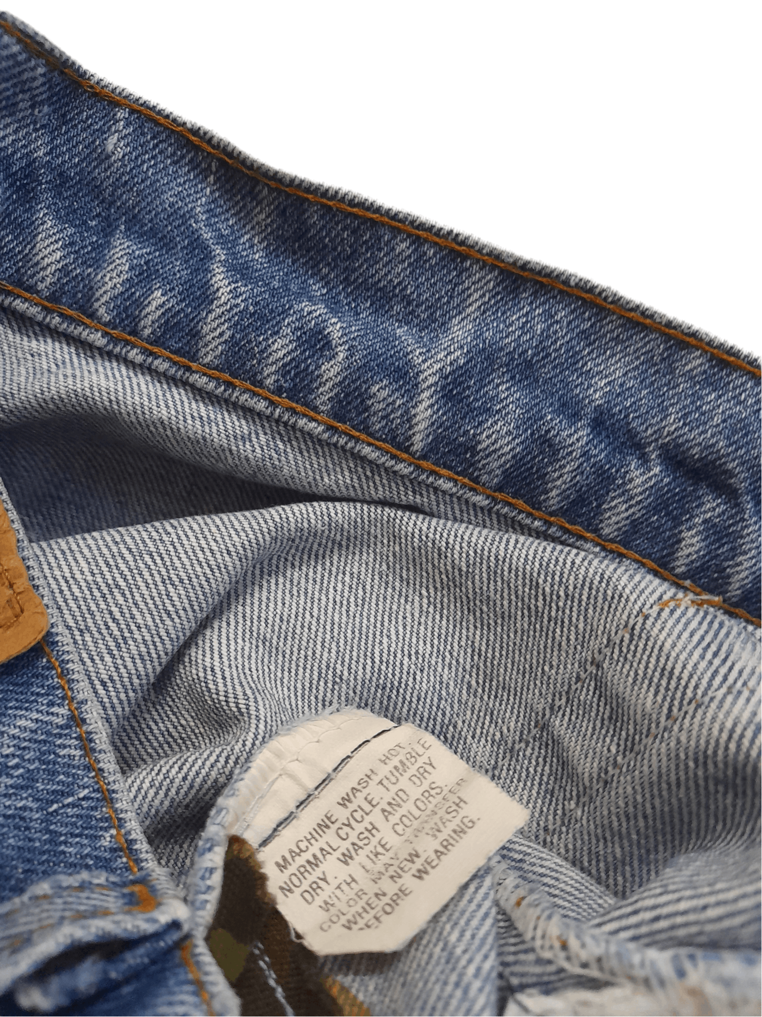 Levi's Levis 517 USA Distressed Denim Button Stamped '532' (E248) Size US 31 - 11 Thumbnail