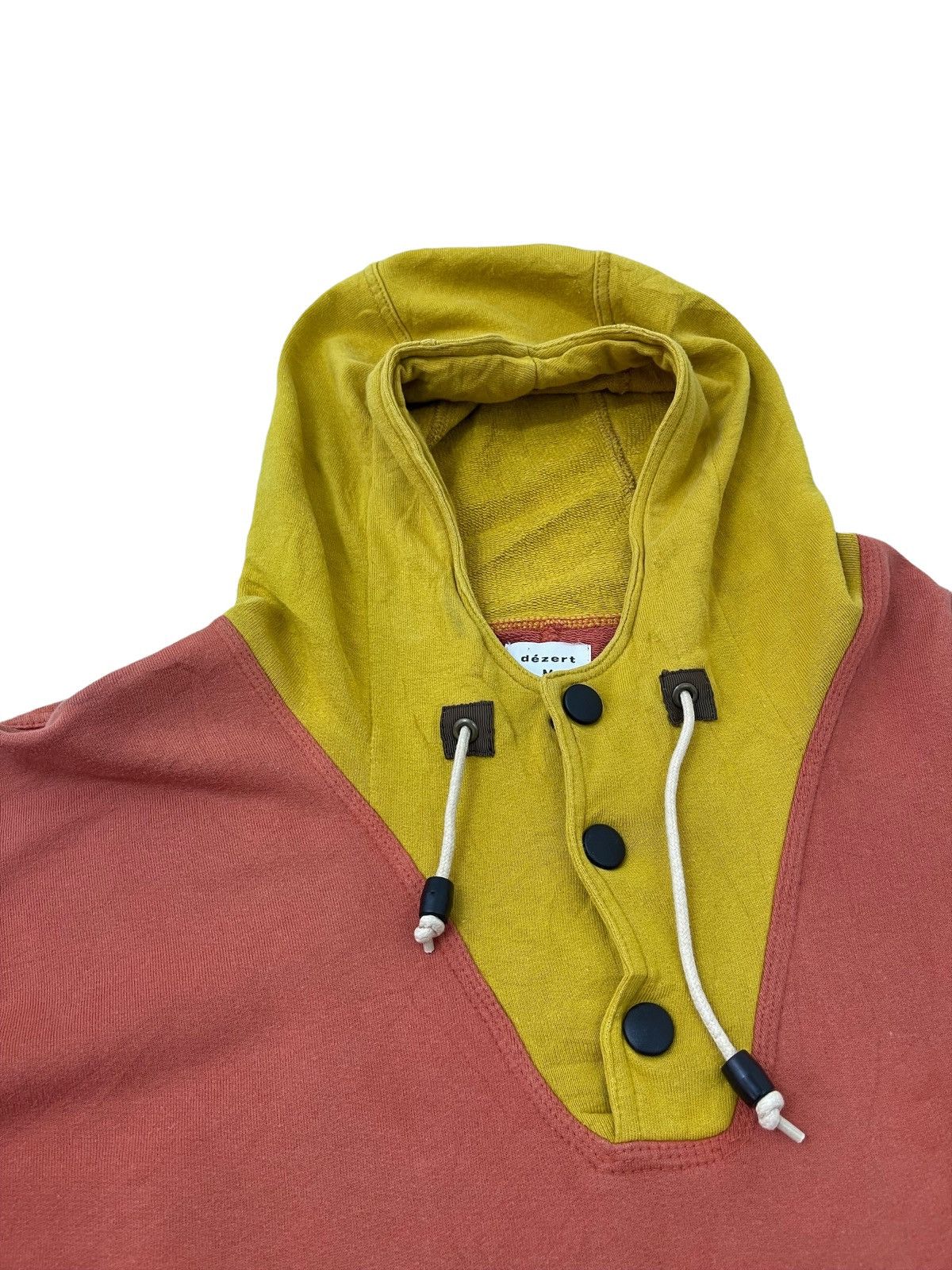 Dezert Dezert Japan Hoodie Sweatshirt Two Tone Vintage Style 35🟩 Size US L / EU 52-54 / 3 - 6 Thumbnail