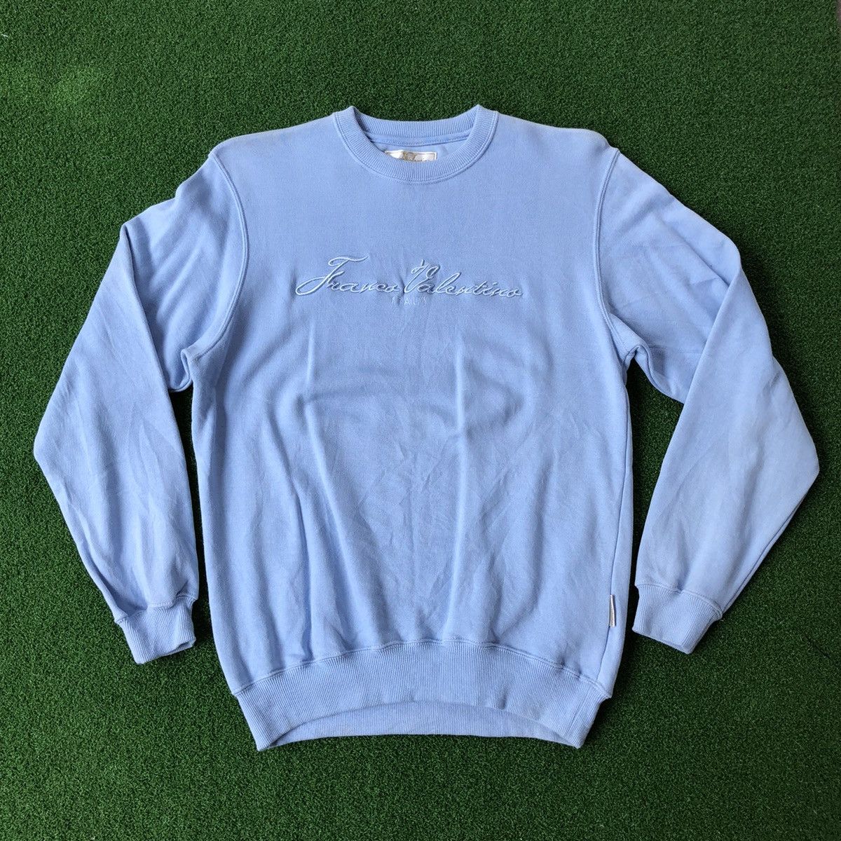 Valentino × Vintage Rare!! Franco Valentino sweatshirt Italy Fashion Designer Size US M / EU 48-50 / 2 - 1 Thumbnail