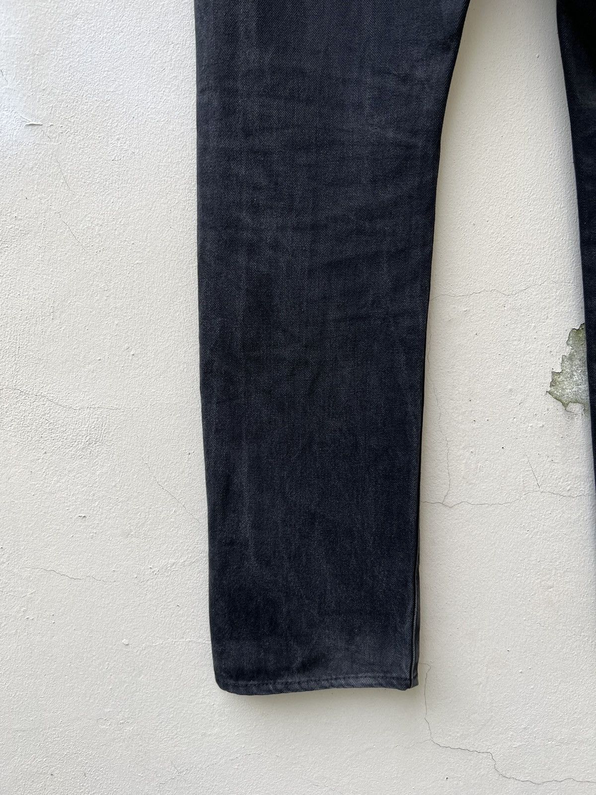 RUDE GALLERY Vintage Rude Gallery Japan Fade Black Redline Selvedge Jeans Size US 33 - 13 Thumbnail