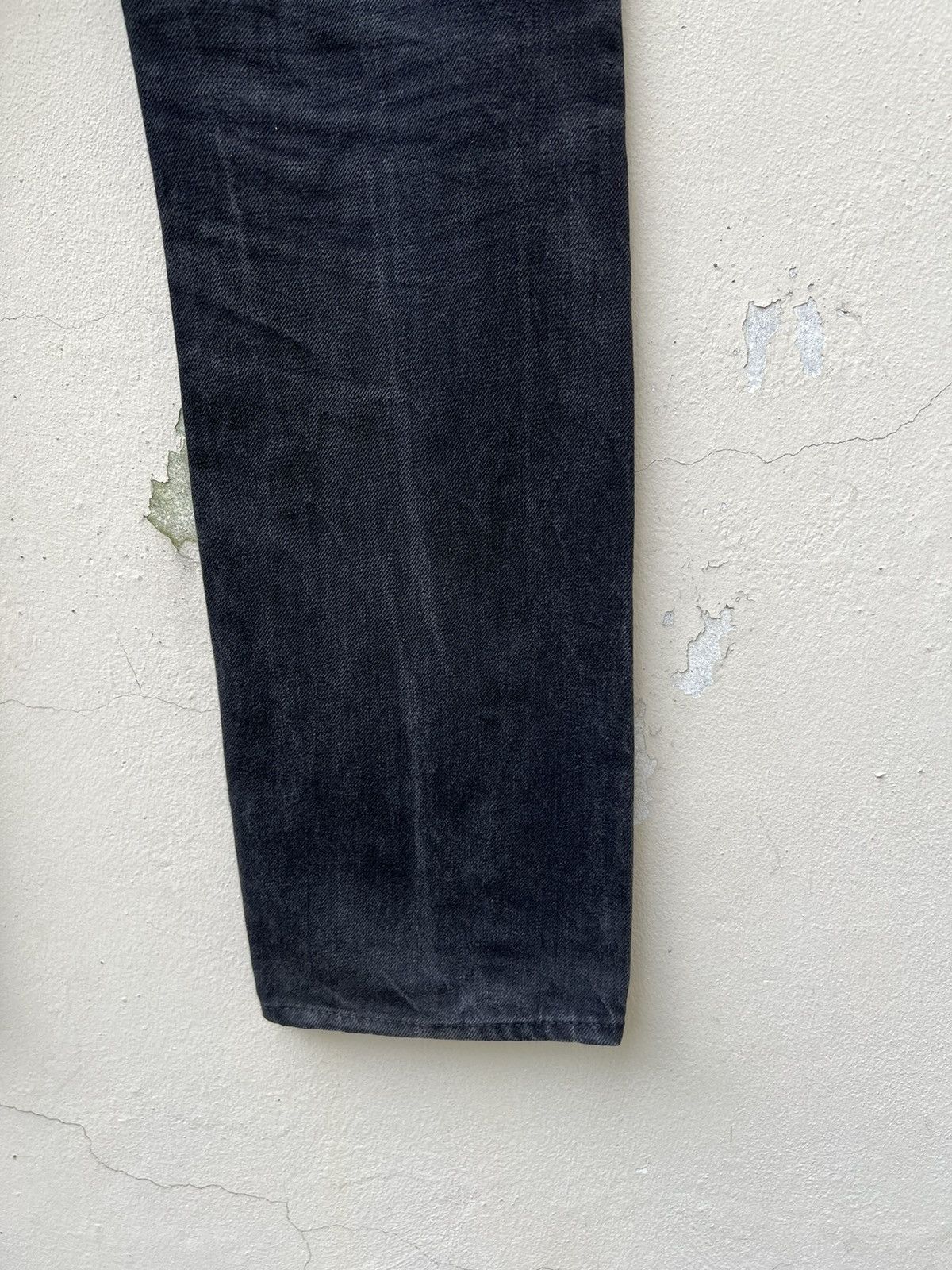 RUDE GALLERY Vintage Rude Gallery Japan Fade Black Redline Selvedge Jeans Size US 33 - 16 Thumbnail